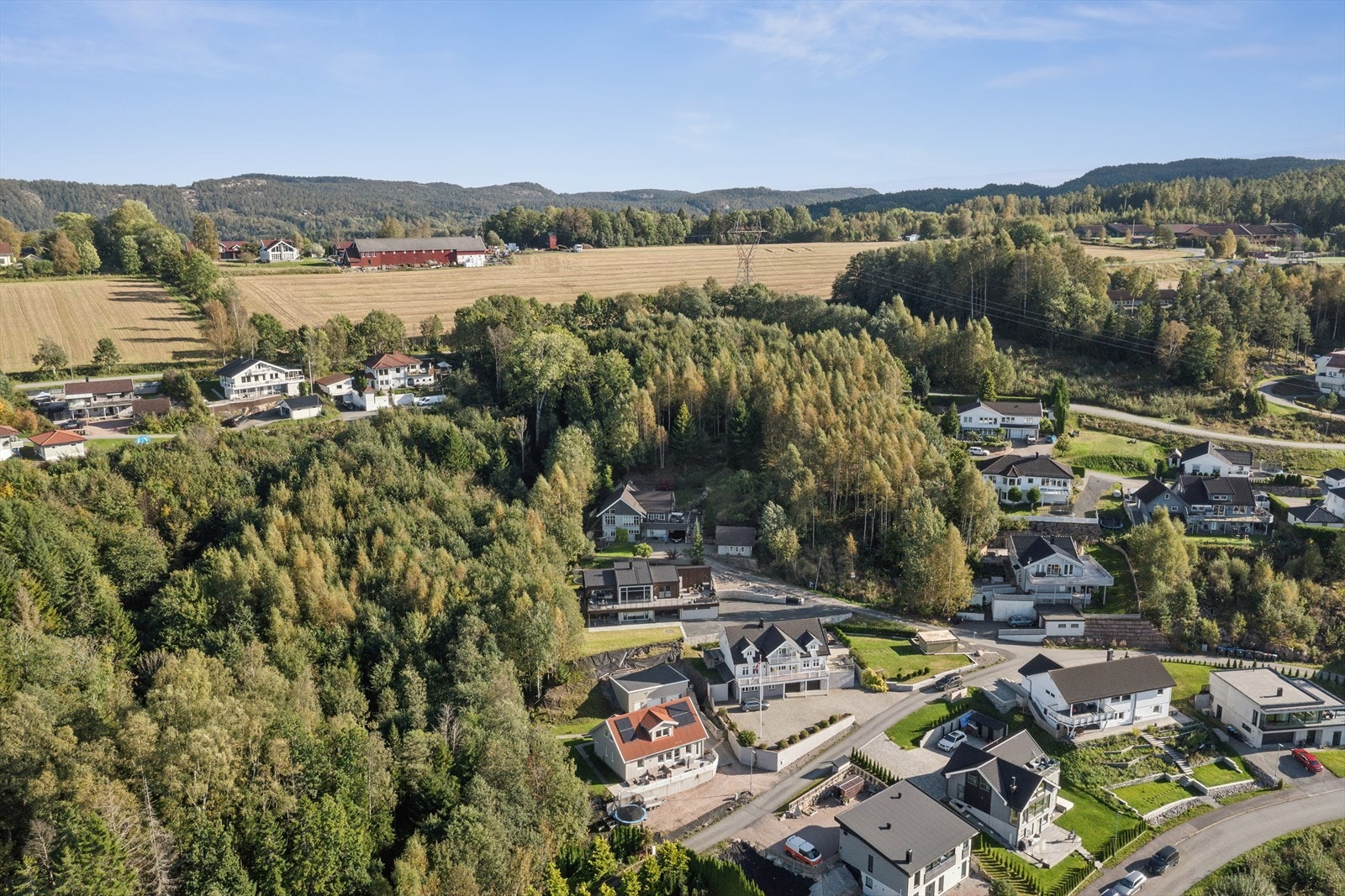 Klokkarstua er også et idyllisk tettsted. Galleribilde