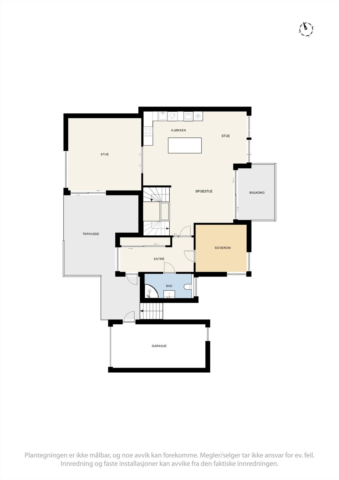 Plantegning | 1. etasje Galleribilde