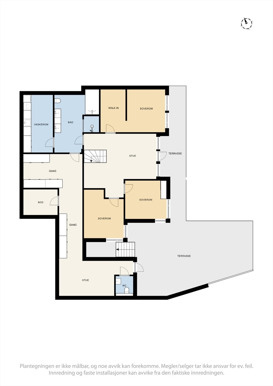 Plantegning | Underetasje Galleribilde