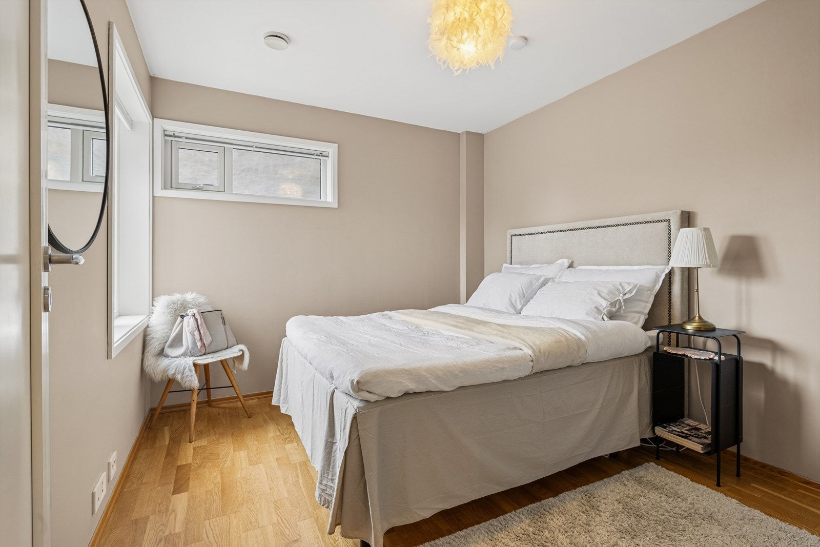 De to andre rommene i denne etasjen passer ypperlig som barnerom eller gjesterom. Galleribilde