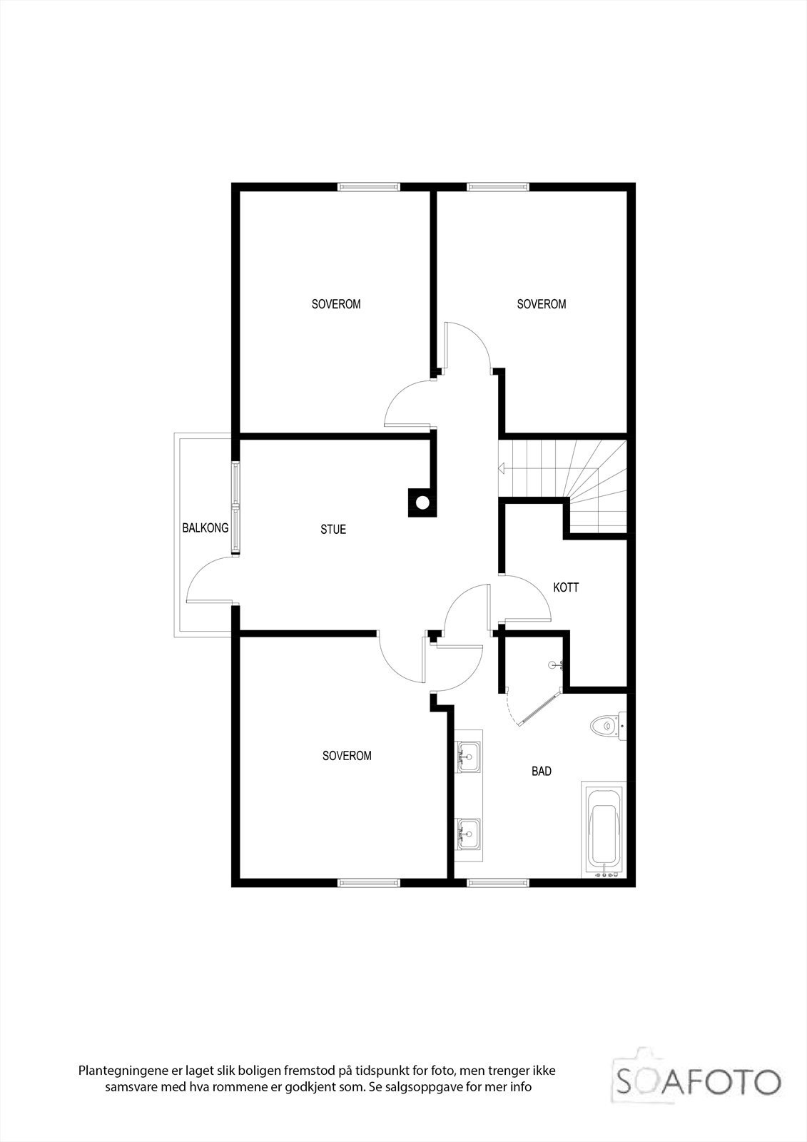 Nedreveien 9b , andre etasje Galleribilde