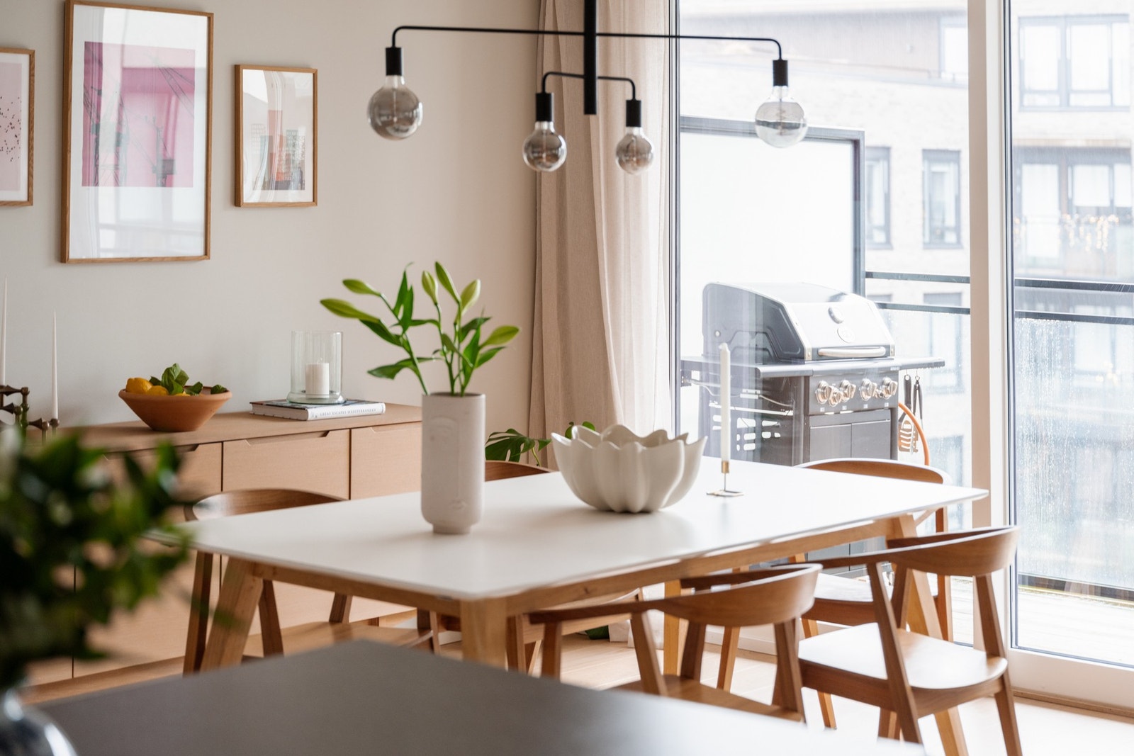Her kan man samle venner og familie til et hyggelig måltid. Galleribilde
