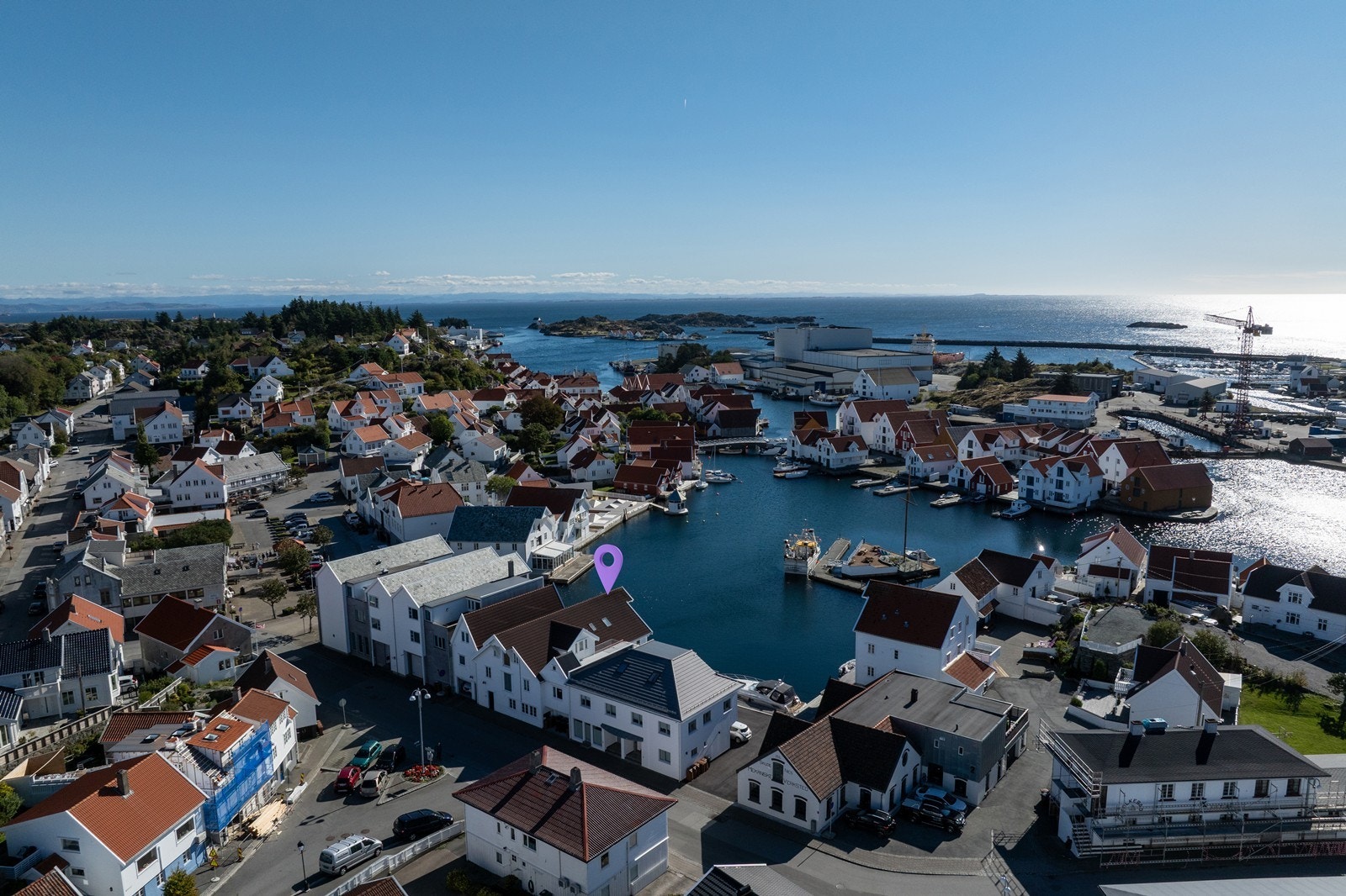 Her bor du midt i havn! Galleribilde