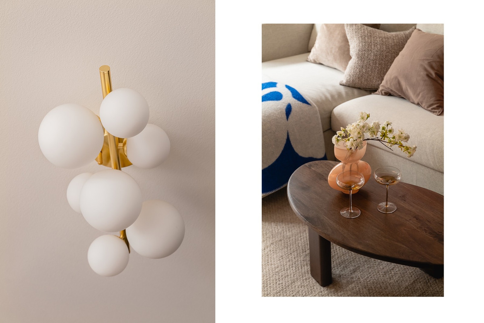 Gjennomgående i leiligheten, med unntak av på badet, er et moderne uttrykk med nye laminatgulv, sparklede og malte veggflater, samt malte himlingsflater fra 2024. Galleribilde