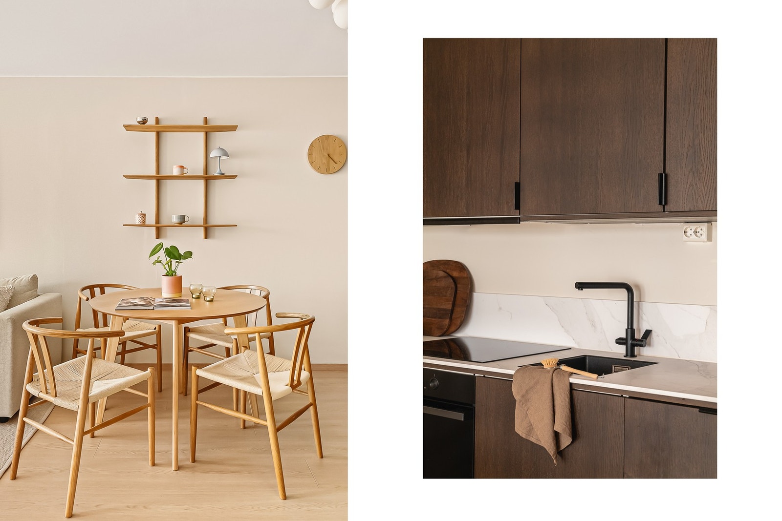 Det moderne og stilrene kjøkkenet fra Epoq ble montert ny i 2024. Galleribilde