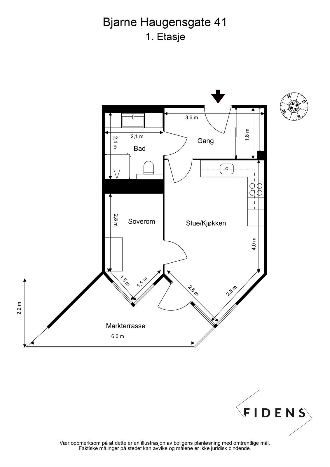 Plantegning. Galleribilde