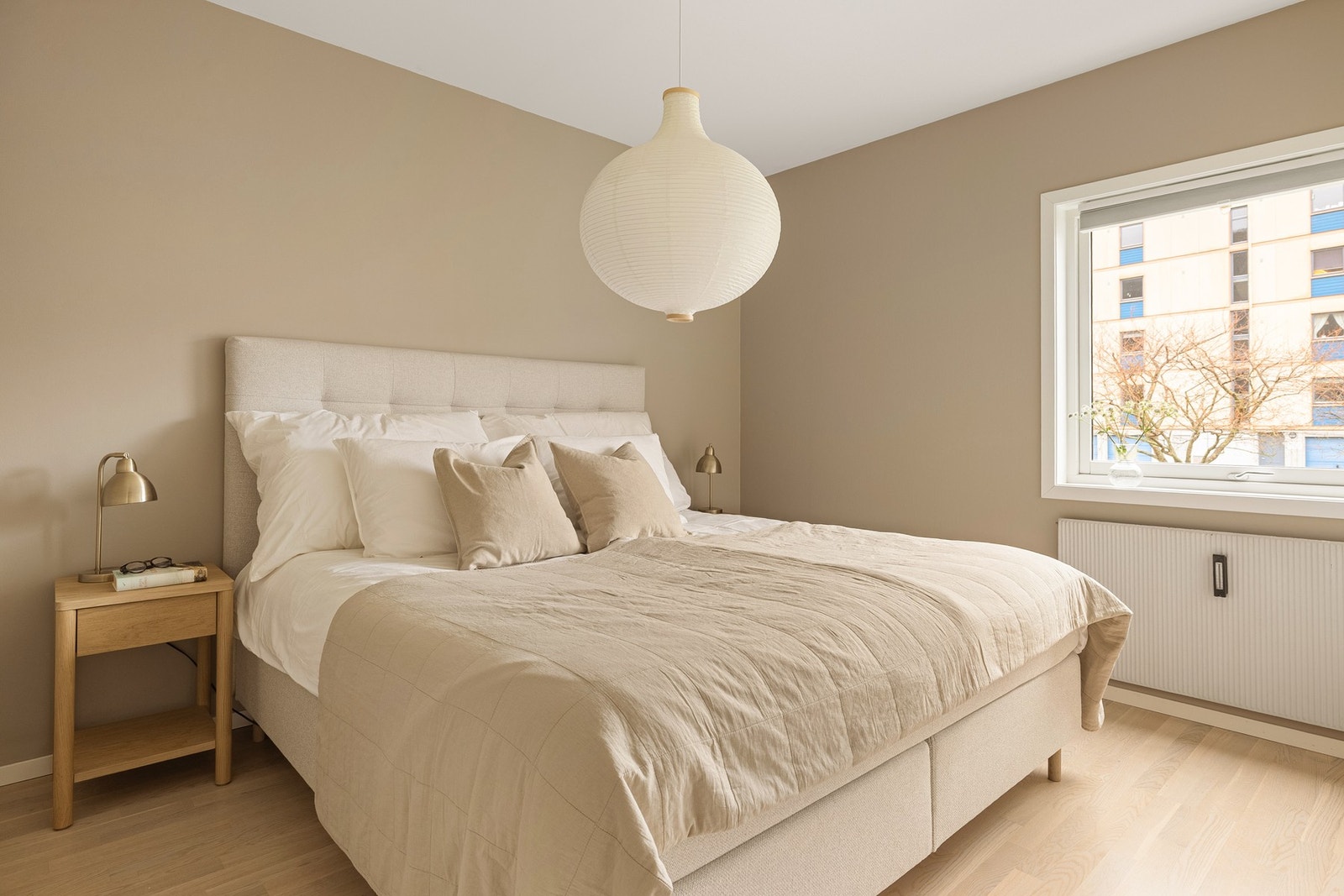 Hovedsoverommet måler 11,9 kvadratmeter Galleribilde