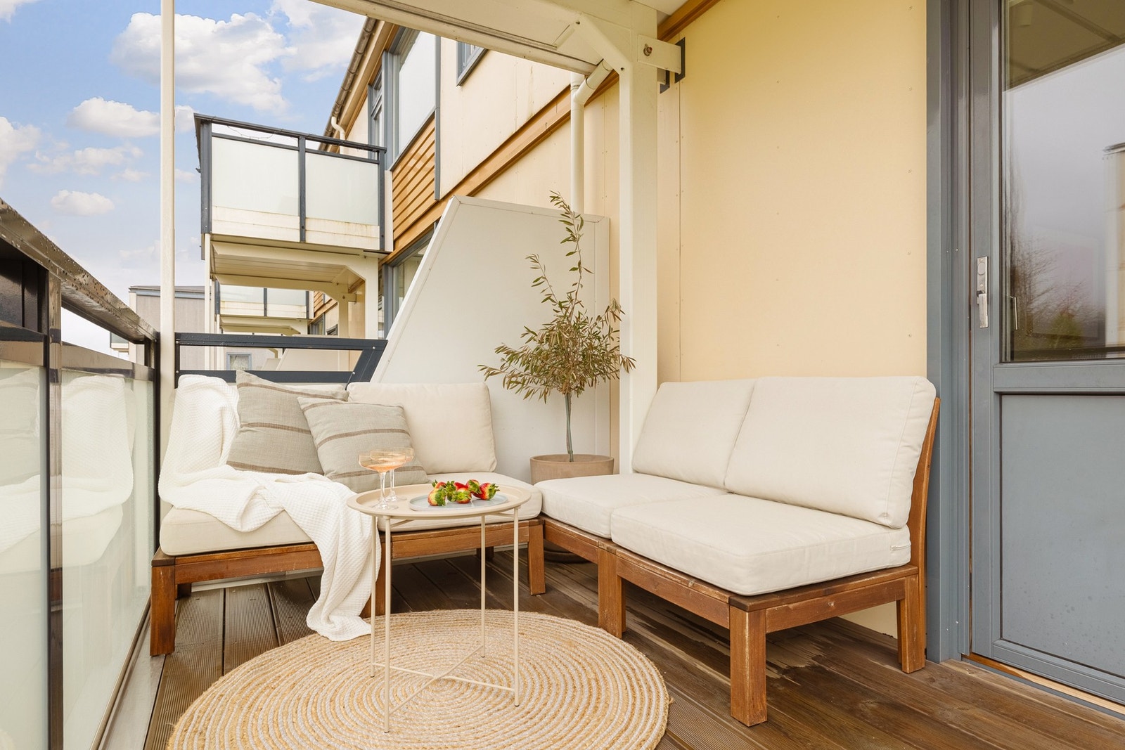 En perfekt forlengelse av stuen ved sommerhalvåret Galleribilde