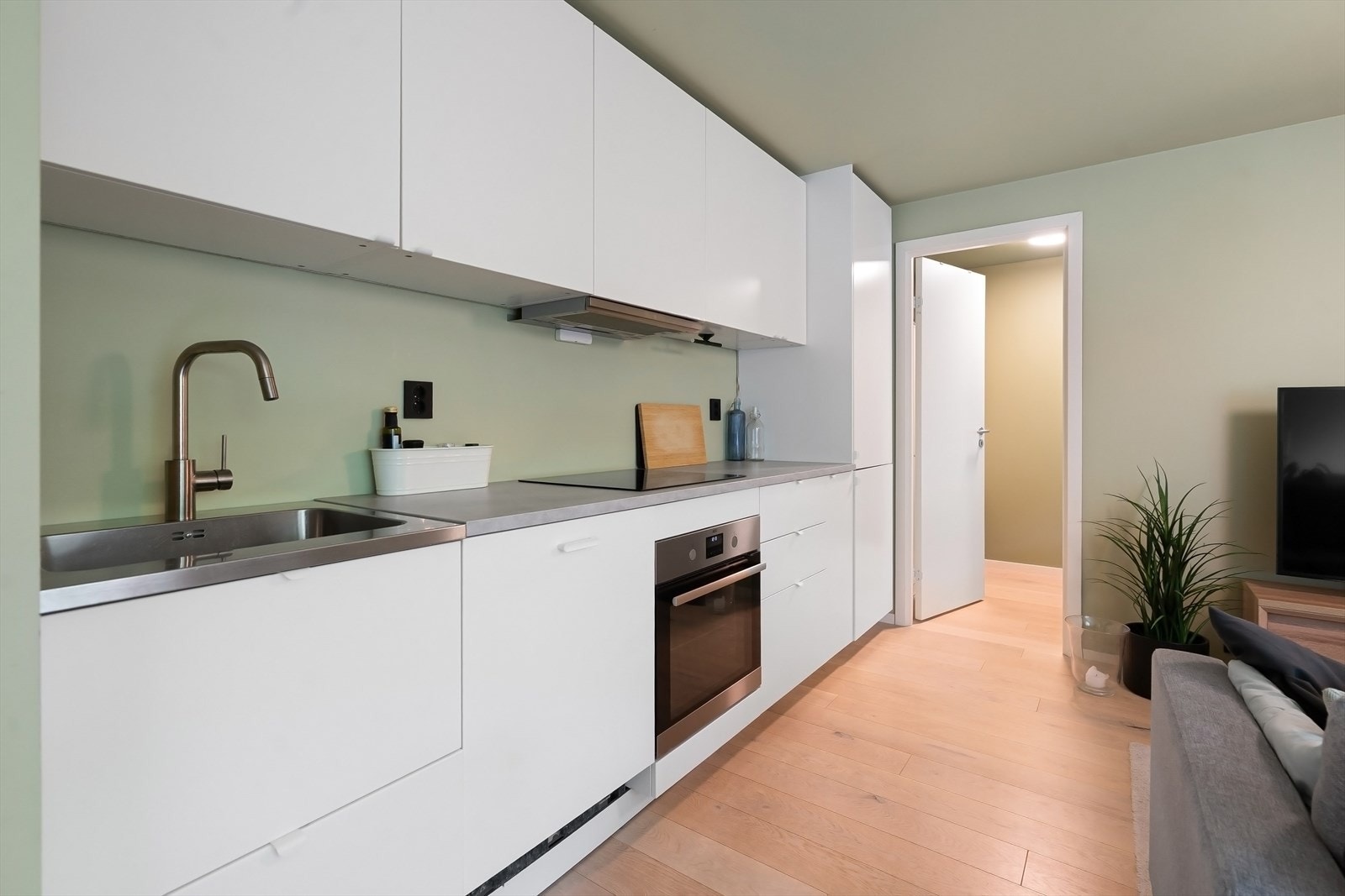 Kjøkken i hybel Galleribilde