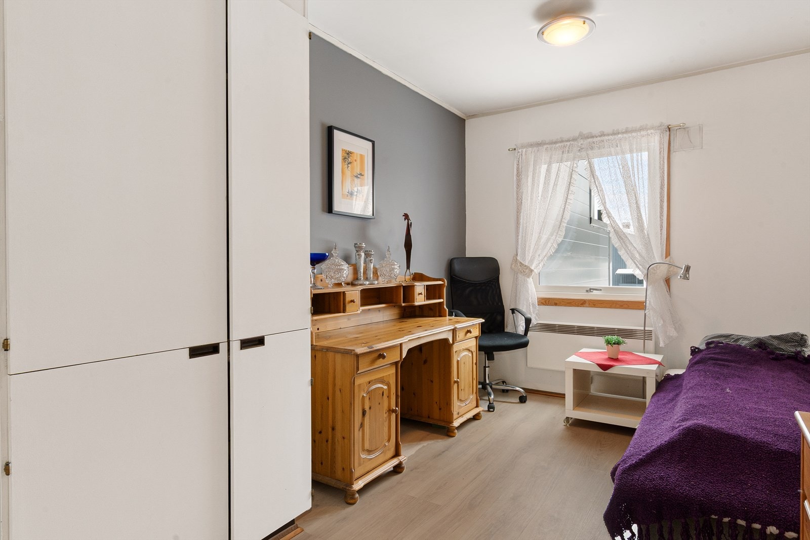 Også her er det skap fra byggeåret. Galleribilde