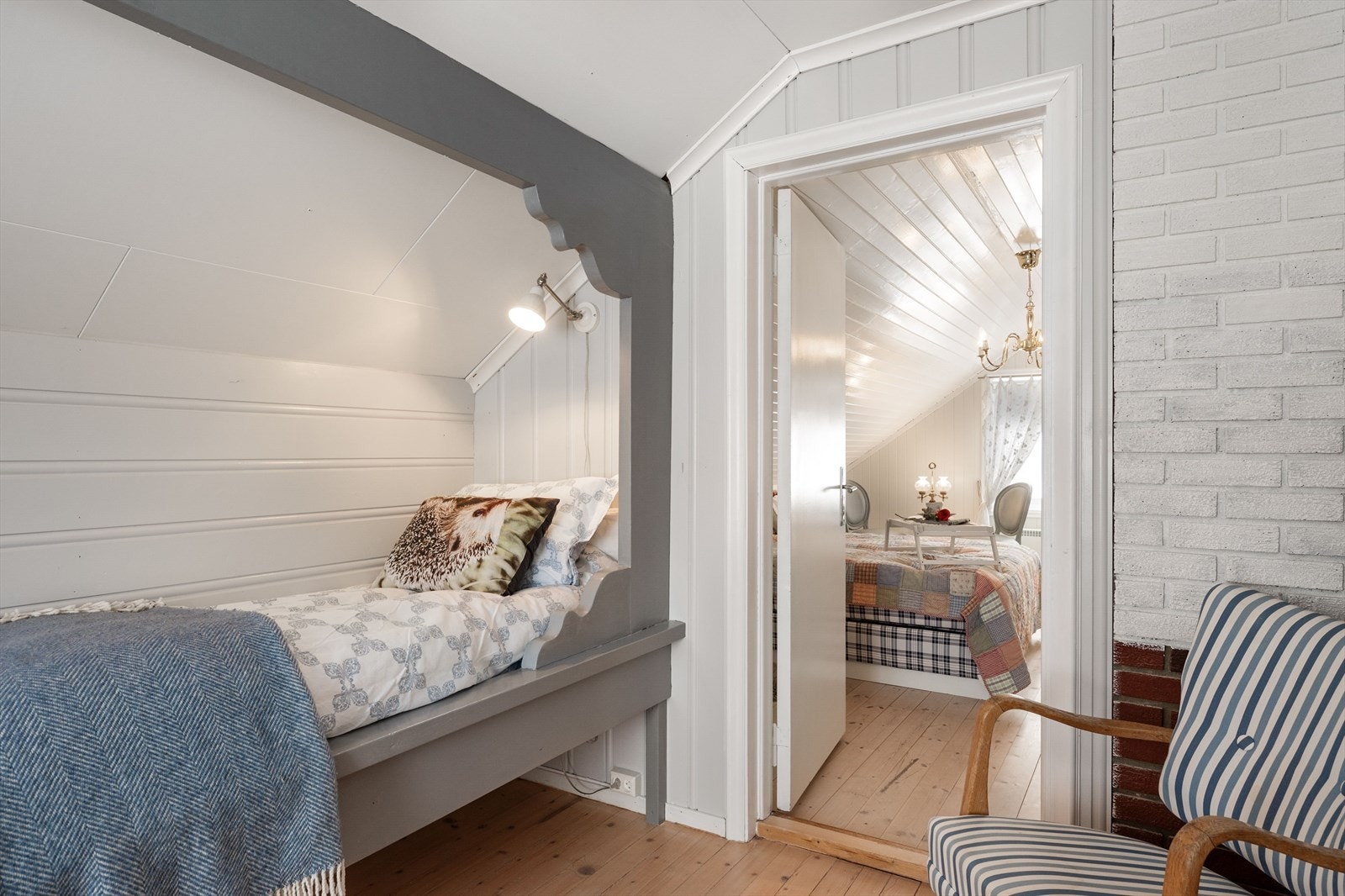 Rommene har adkomst til hverandre. Galleribilde
