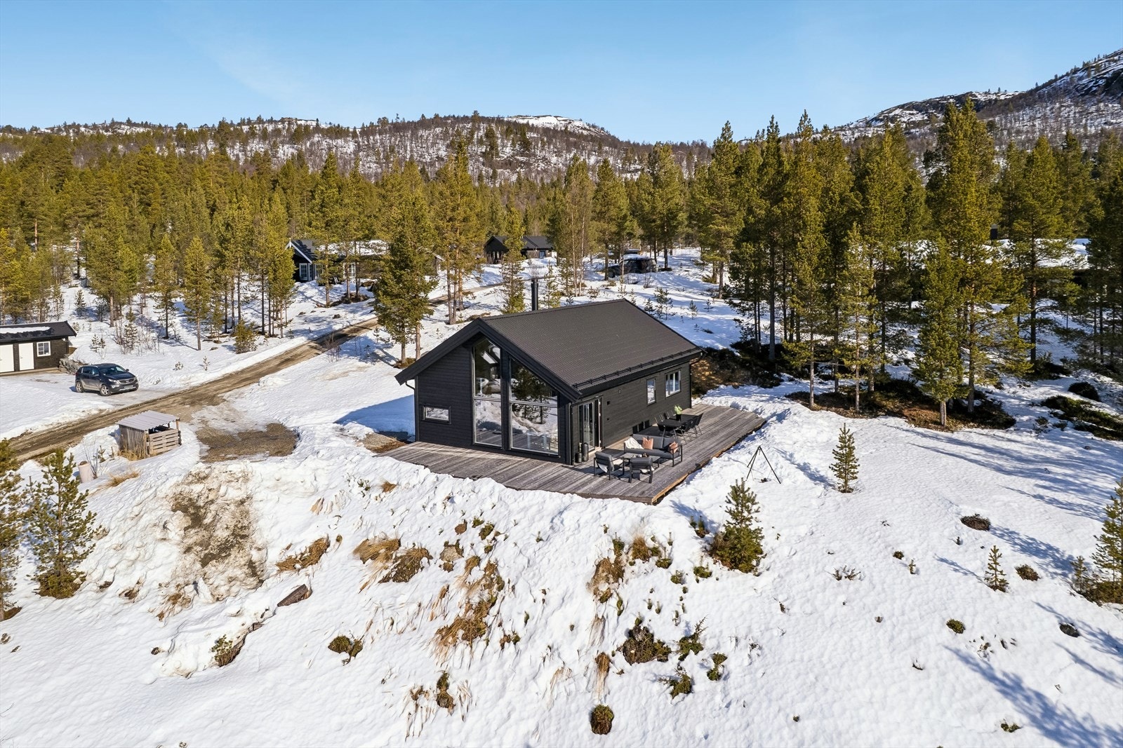 Beliggenheten på Savalbetet gir umiddelbar tilgang til fjellets ro og et rikt utvalg av aktiviteter. Galleribilde