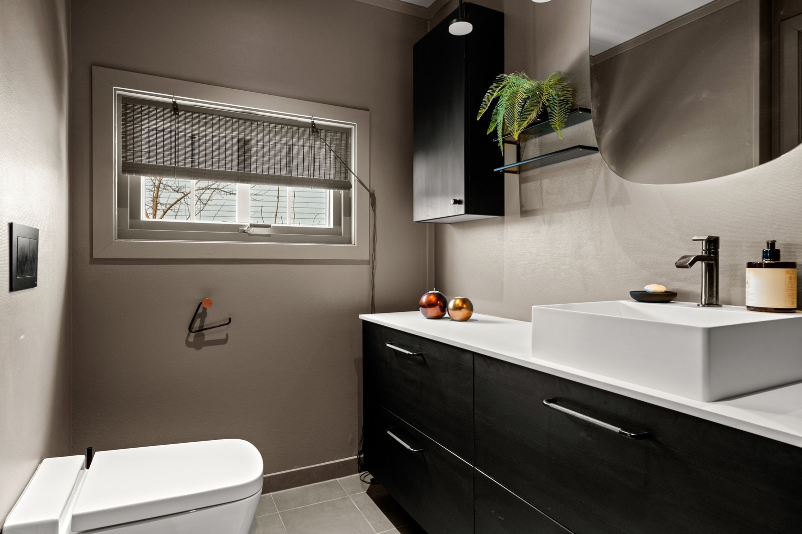 Det er varmekabler på badet Galleribilde