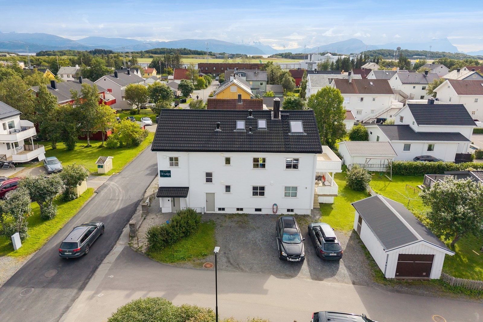 Dronefoto Galleribilde