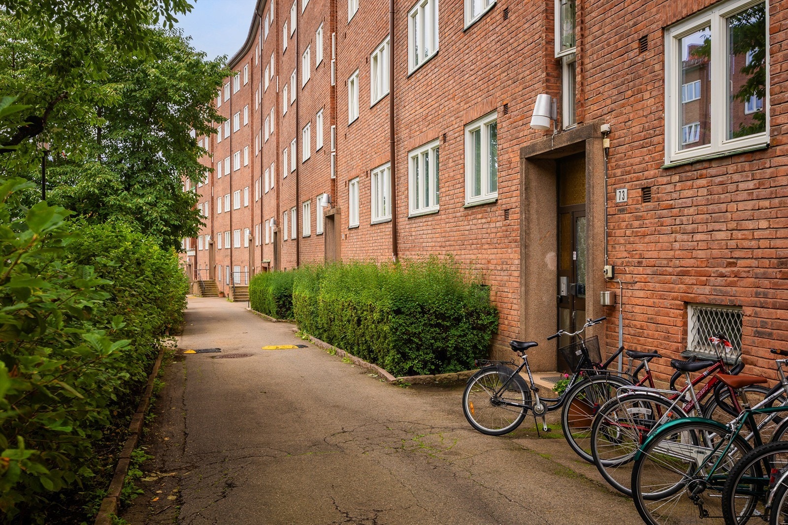 Hyggelig inngangsparti. Galleribilde