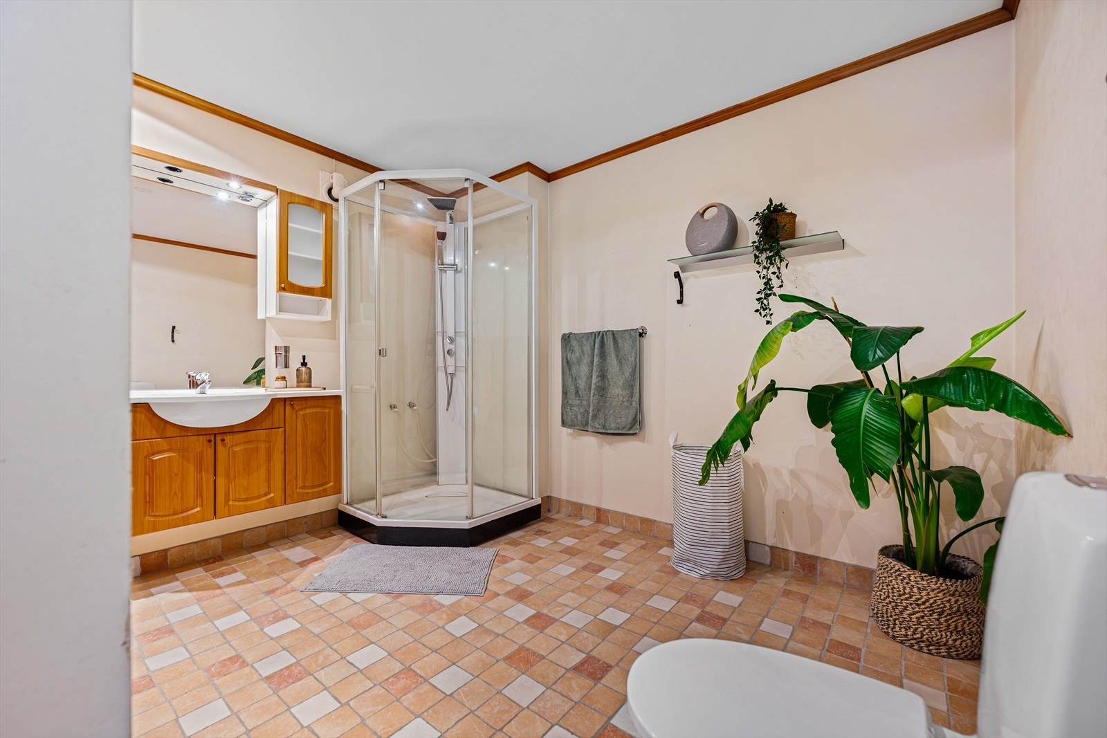 Badet er av god størrelse. Galleribilde