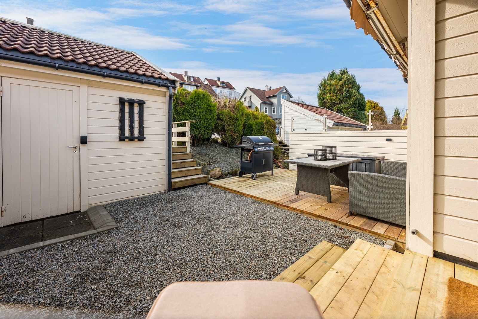 Utebod. Galleribilde