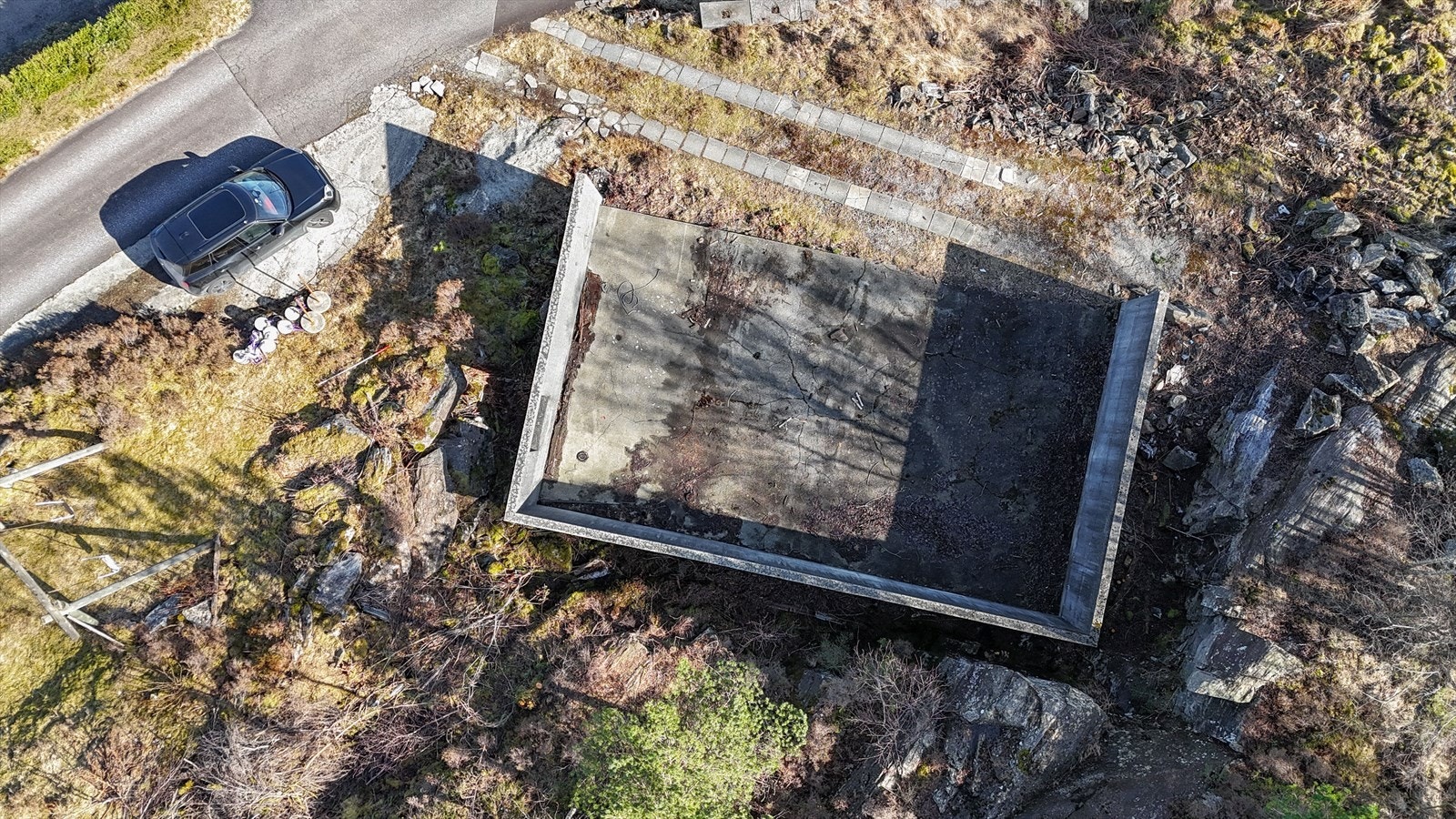 Her får du en super boligtomt på hele 1186 m²! Galleribilde