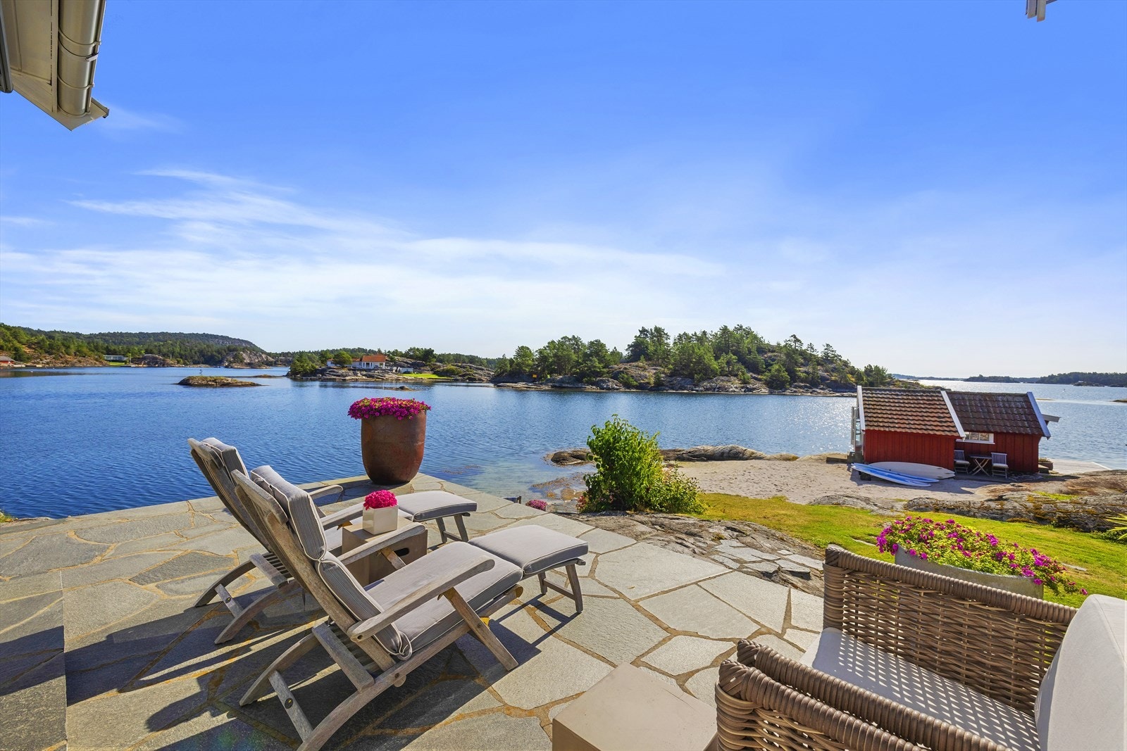 Panoramautsikt mot Kragerøs vakre skjærgård. Galleribilde