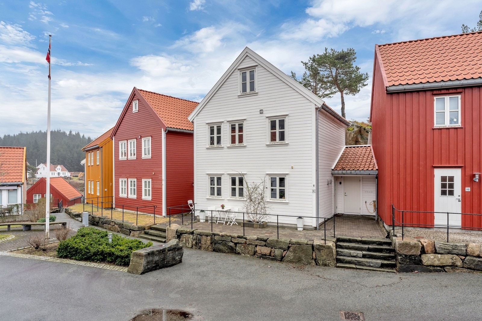 Her får man ekte sørlandsidyll i kjent sørlandsstil. Galleribilde