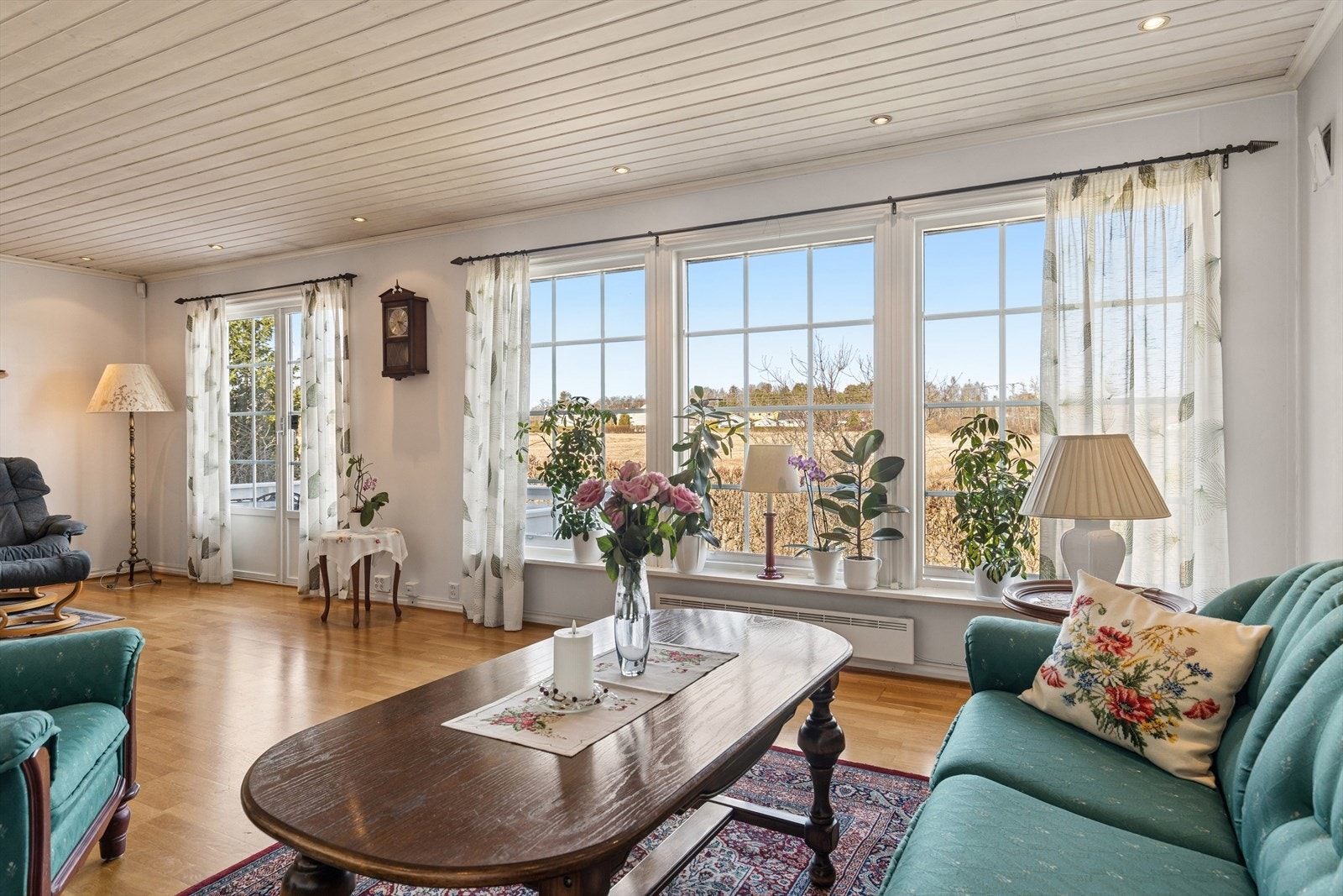 Uvanlig med sånn utsikt, midt i et svært sentralt boligområde. Galleribilde