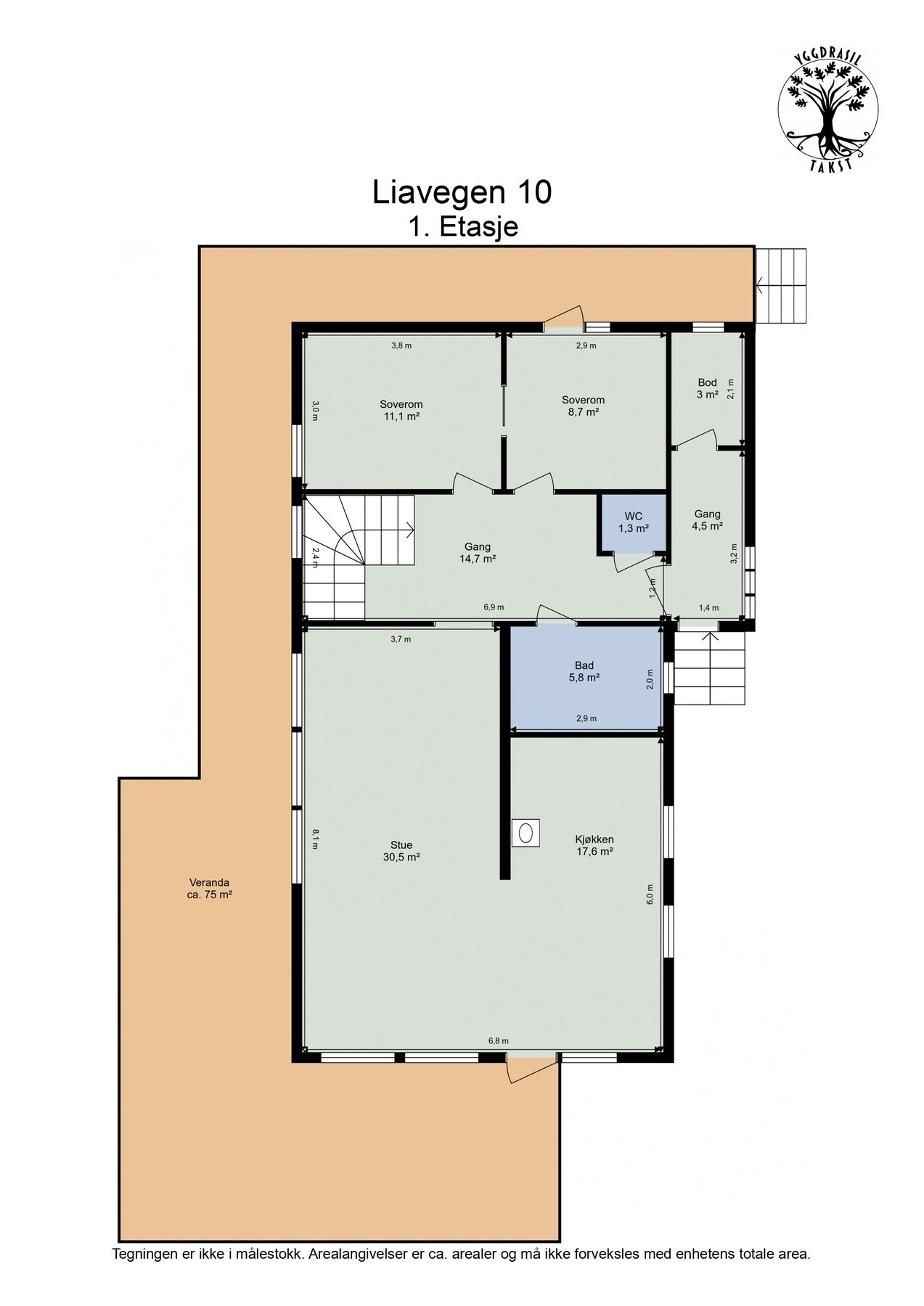 Plantegning. Galleribilde