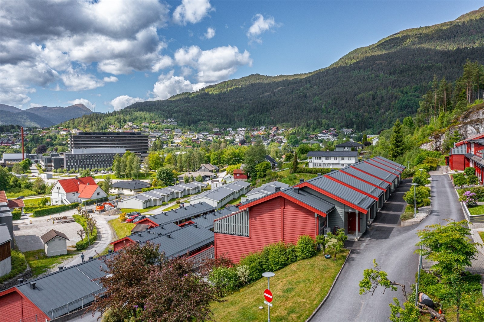 Koselig gatetun med kort vei til sykehuset og høyskolen. Galleribilde