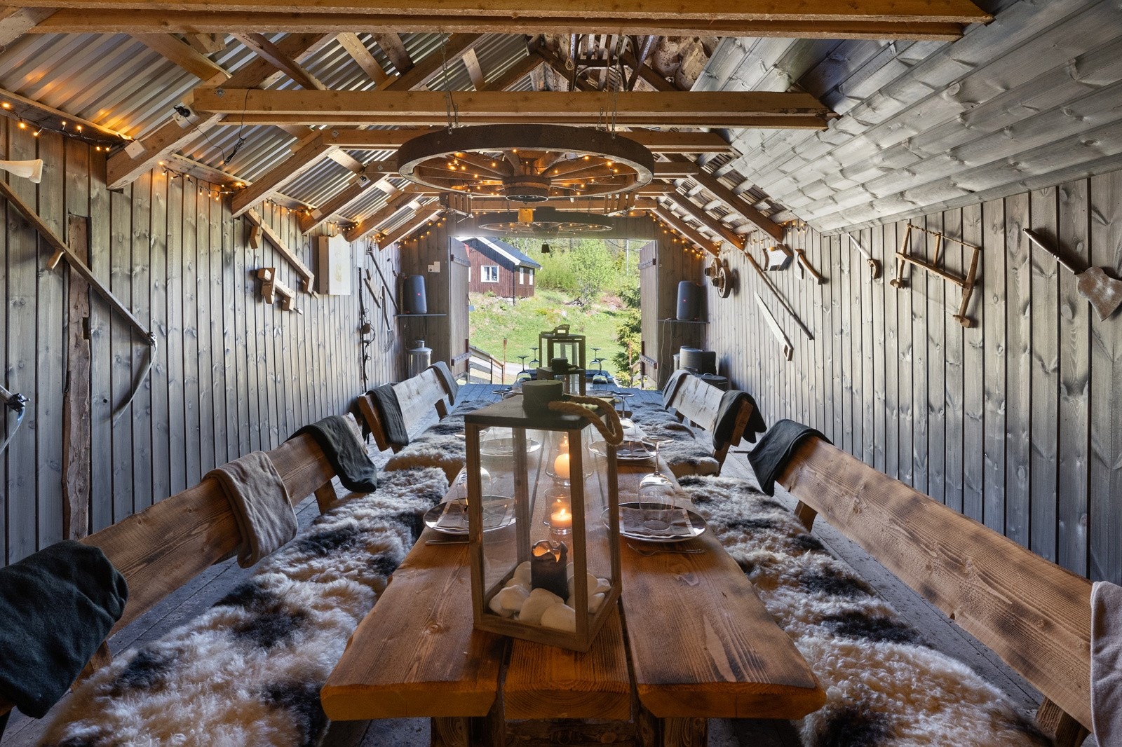 Her er det virkelig koselig å samle venner og familie til lystige lag! Galleribilde