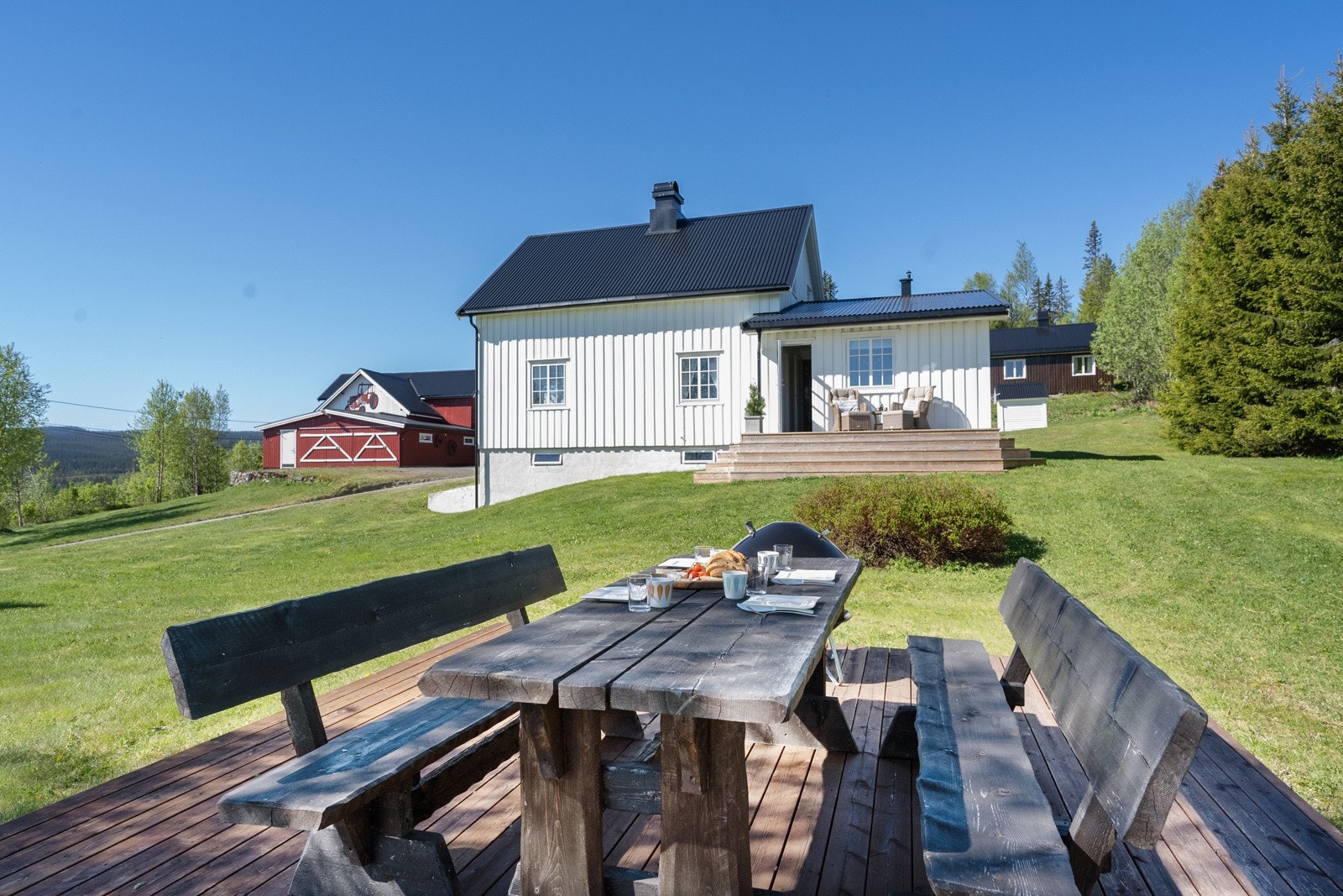 I dag benyttes eiendommen som fritidsbolig, men det er mulighet for å søke bruksendring tilbake til helårsbolig, noe som er fullt mulig da eiendommen tidligere har vært brukt som bolig og småbruk Galleribilde