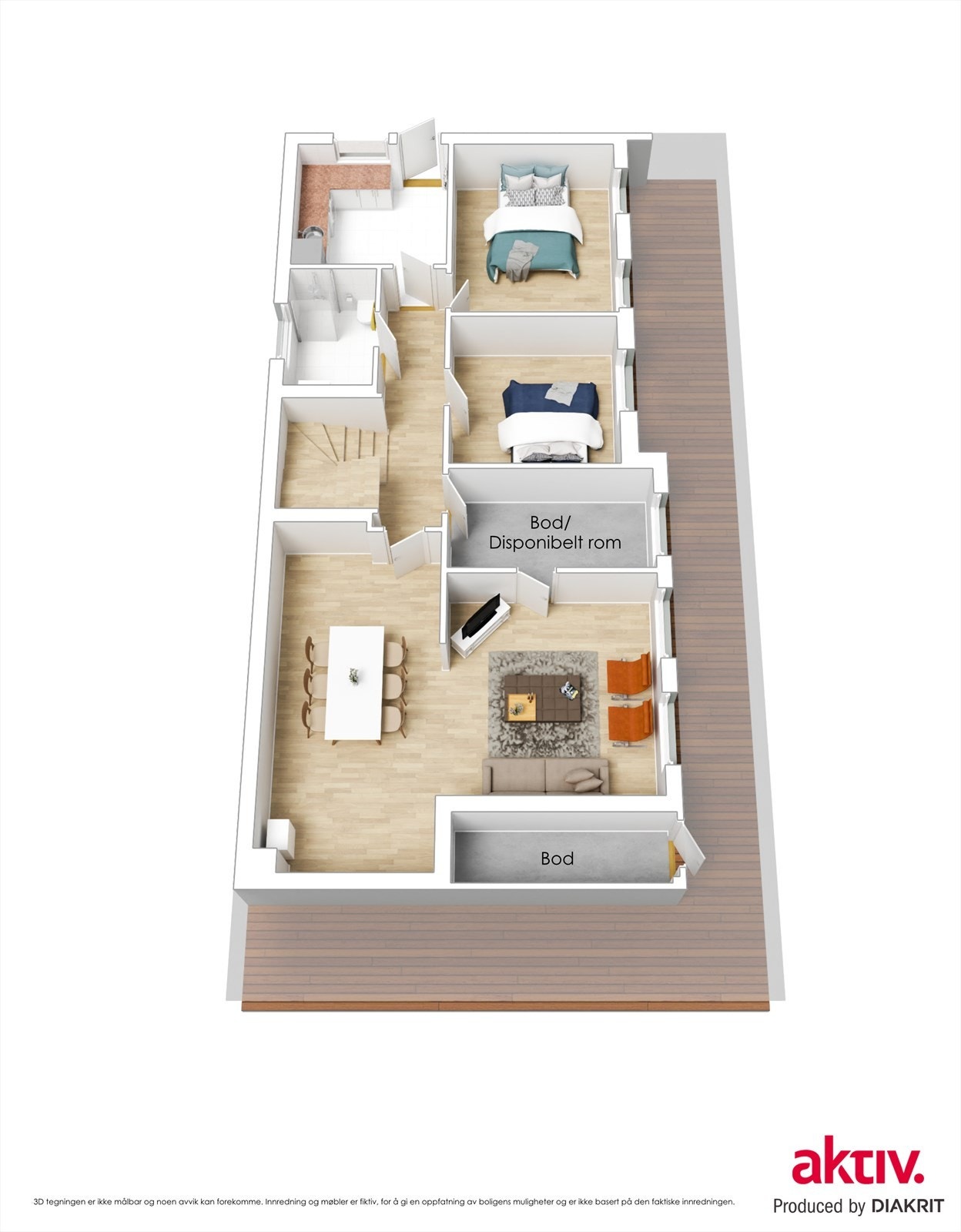 Plantegning u.etasje Galleribilde