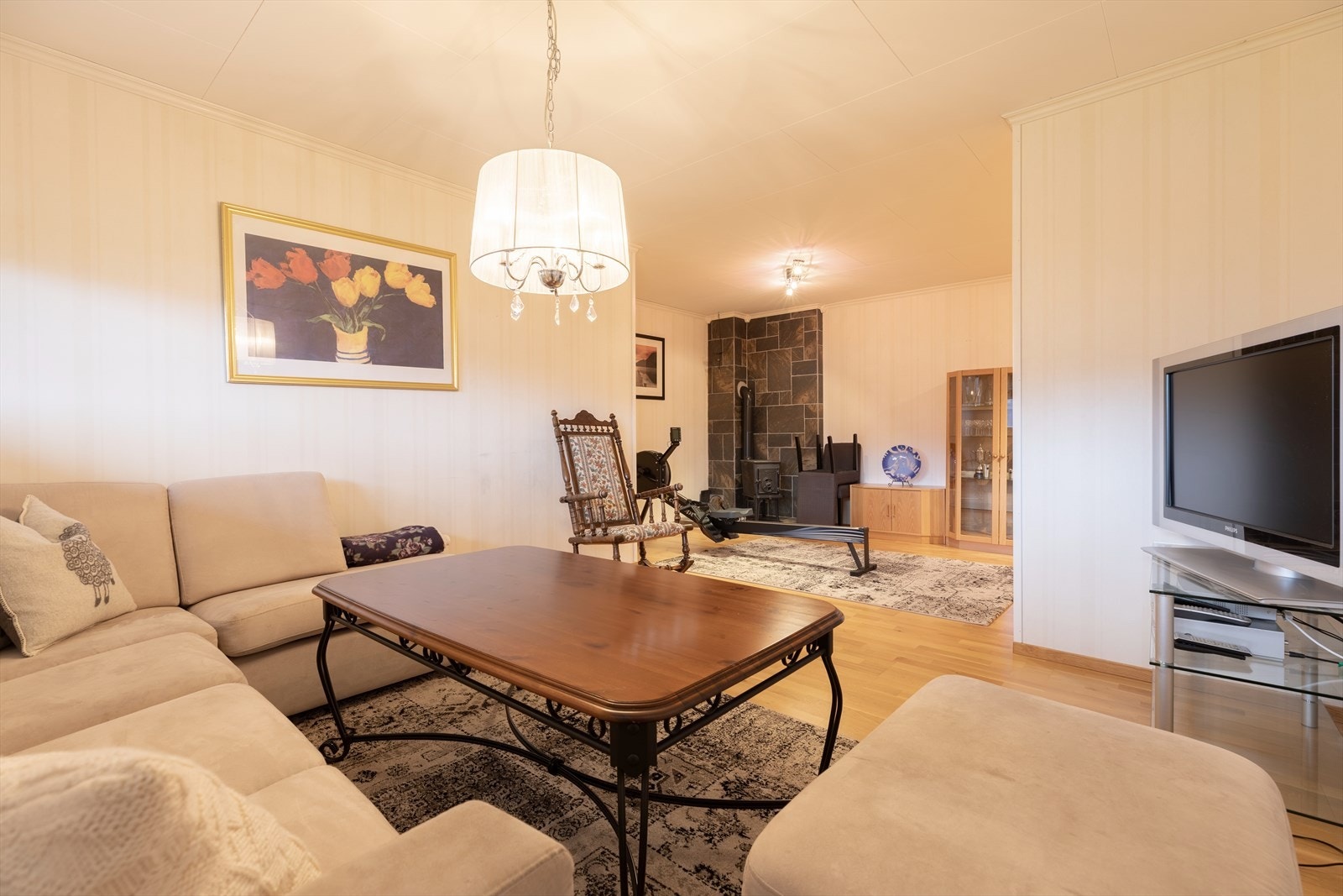 Stue underetasje Galleribilde