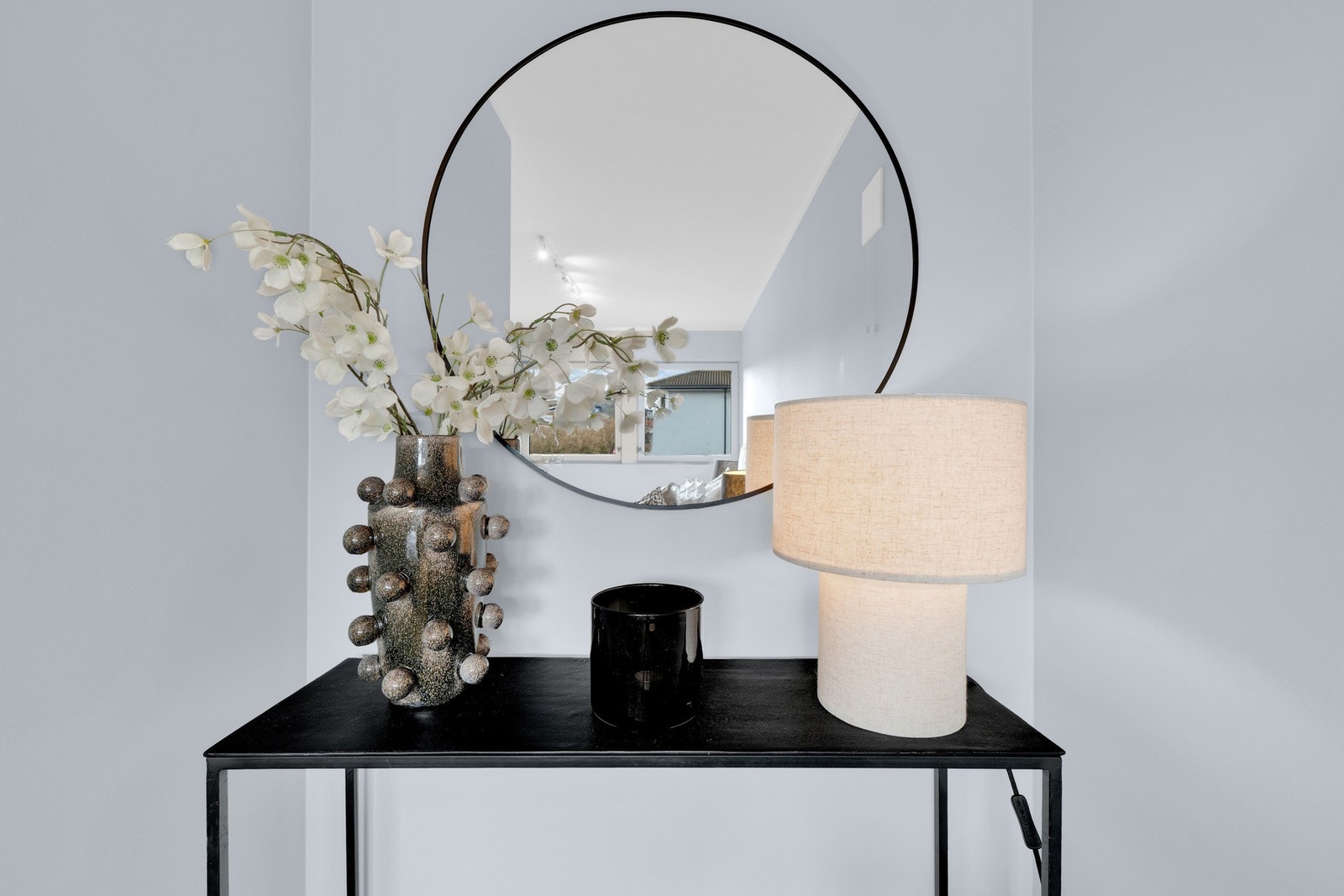 Soverom 1 - Nisje med plass til f. eks. kontorløsning eller garaderobeskap. Galleribilde