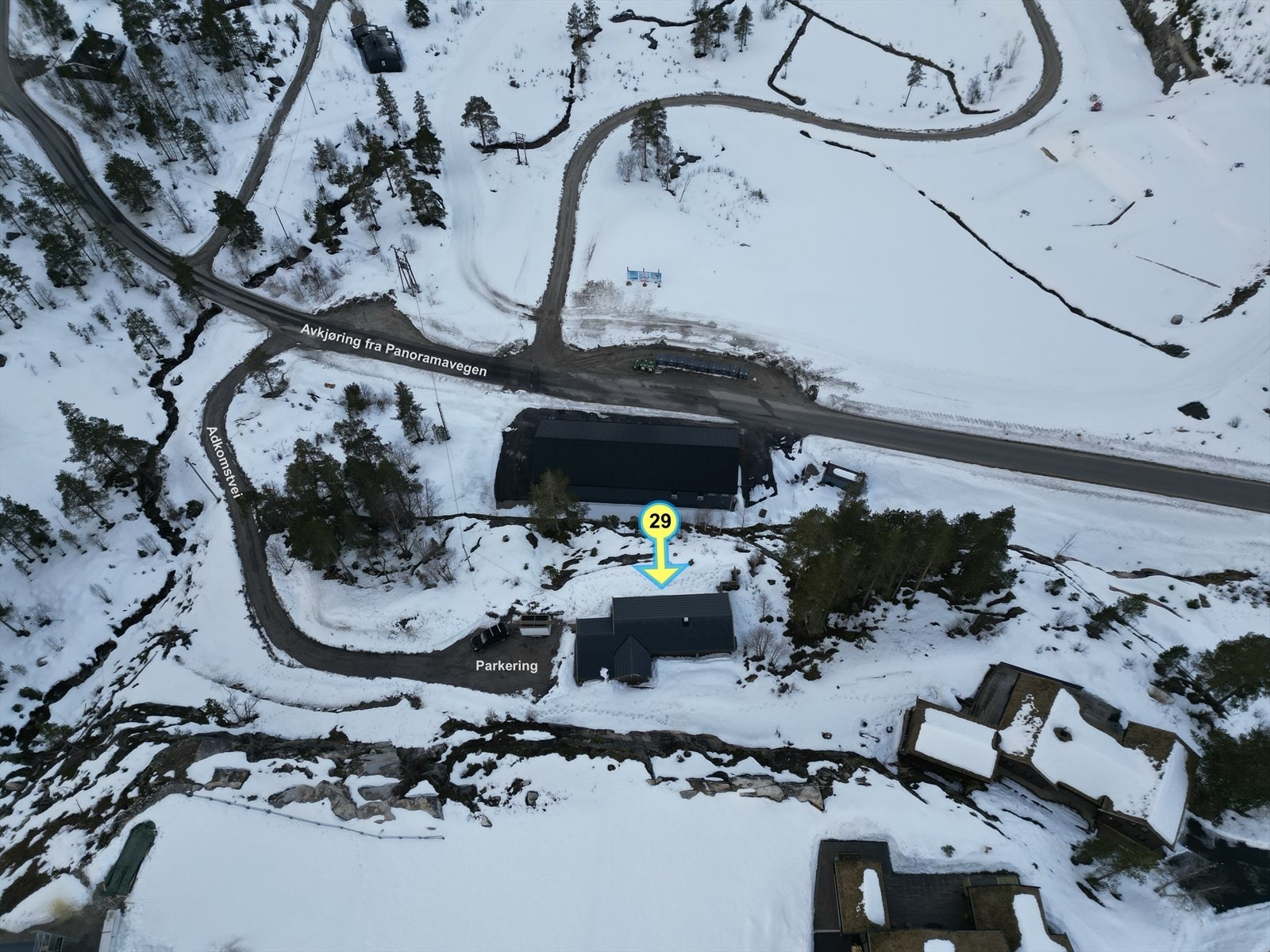 Påvisning adkomst Galleribilde