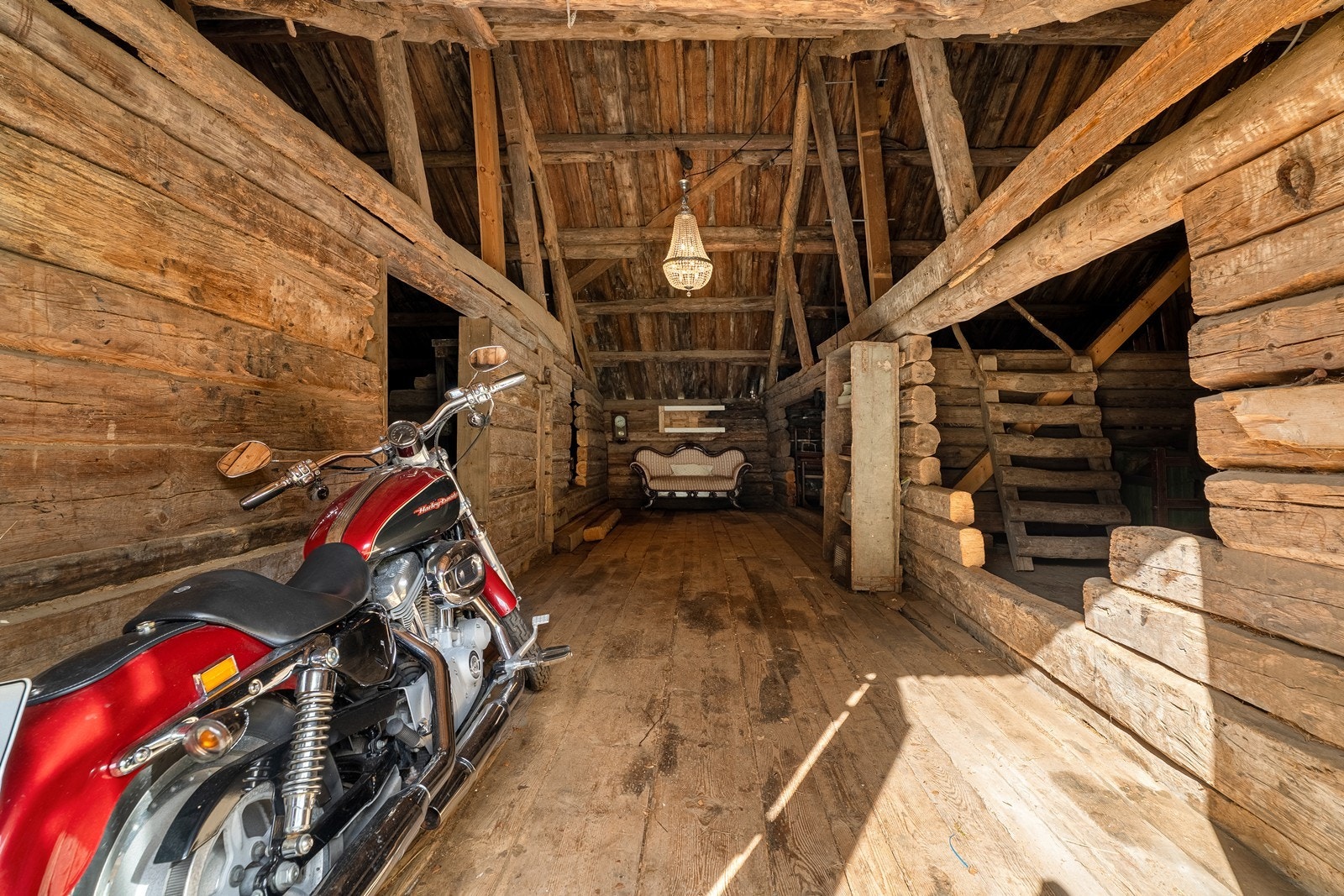 Del av løen Galleribilde