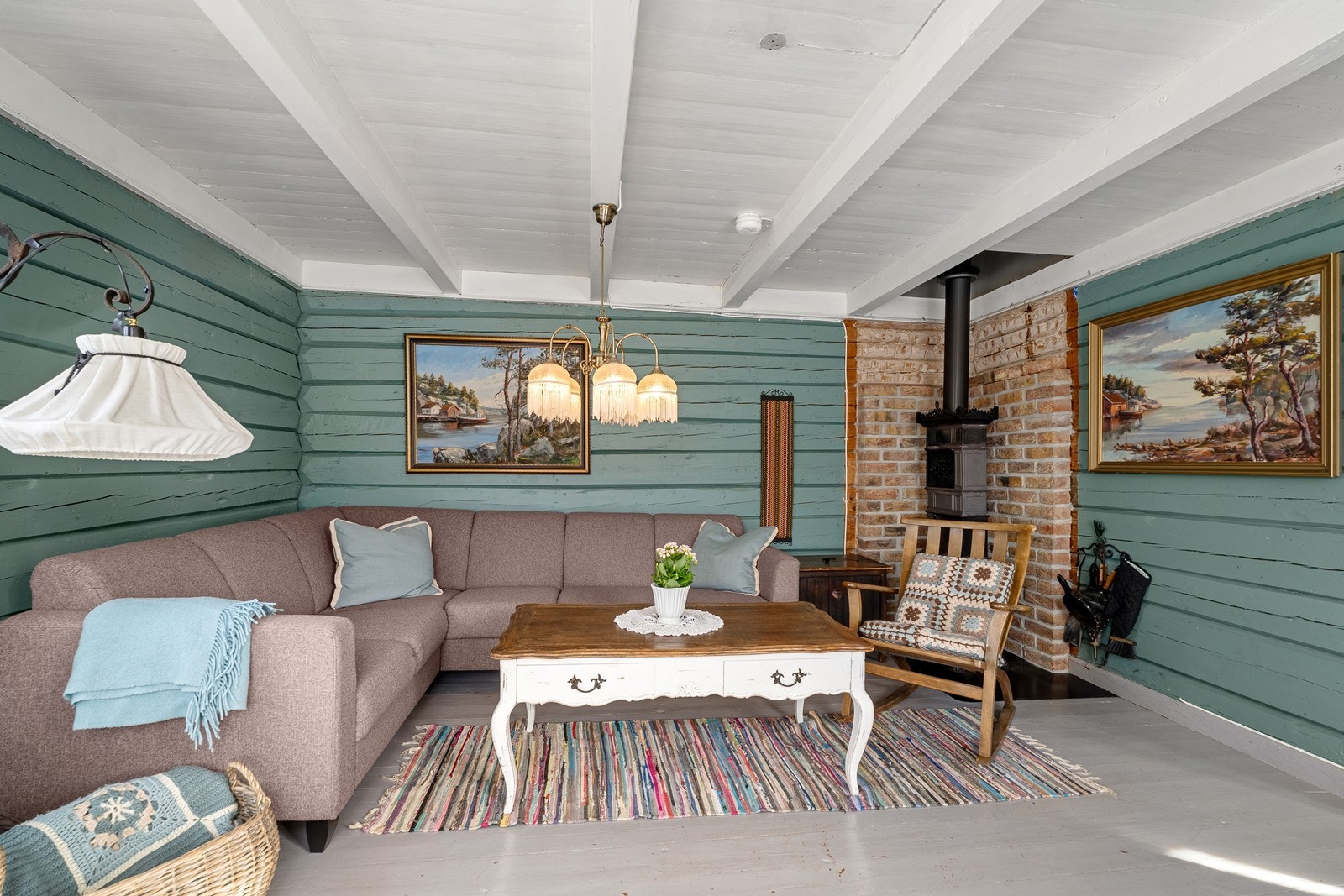 Sjarmerende stue Galleribilde