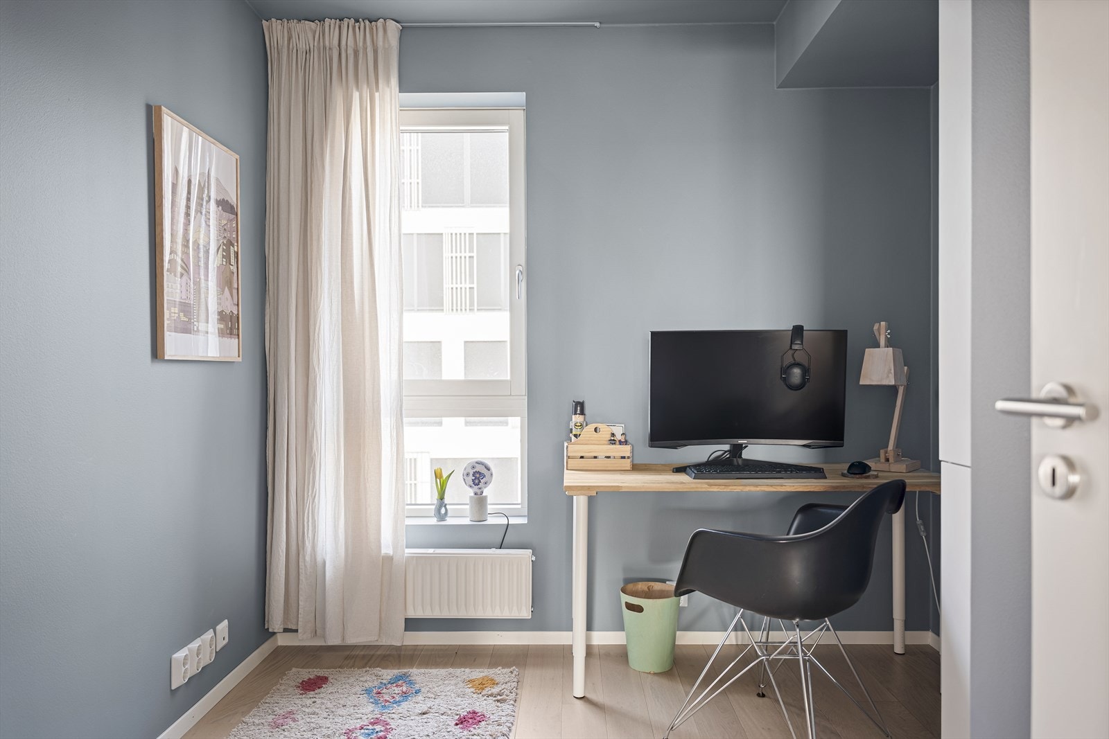 Det tredje soverommet egner seg ypperlig som kontor, gjesterom eller barnerom etter behov. Galleribilde