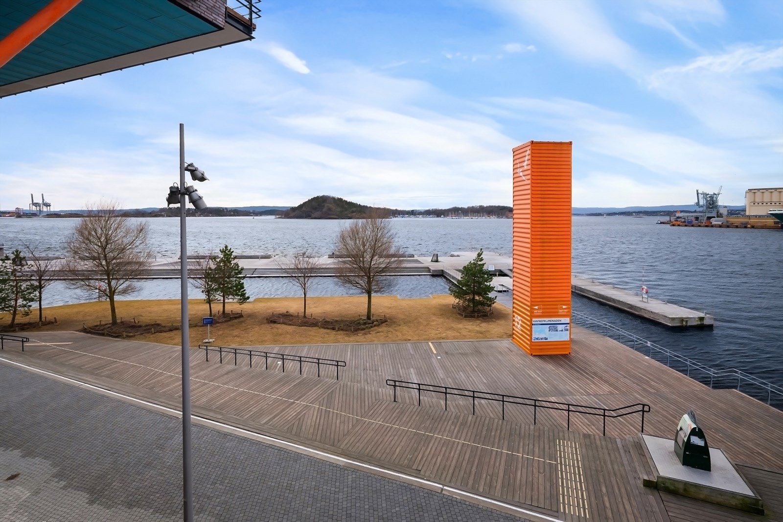 Sameiet har to felles takterrasser med gode sol- og utsiktsforhold. Galleribilde