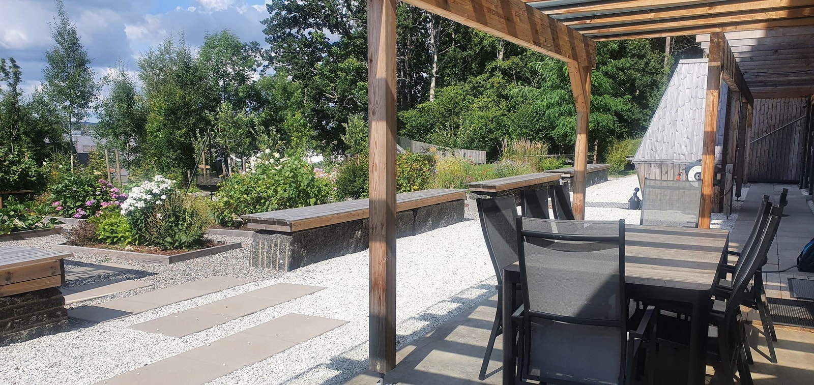 Utenfor gjesteleiligheten, bilde fra Format Galleribilde