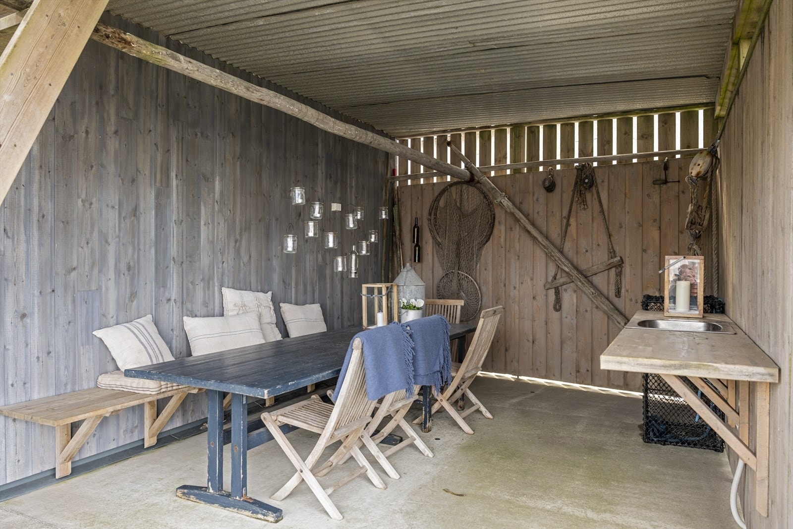 Svært kjekt område under terrassen. Galleribilde