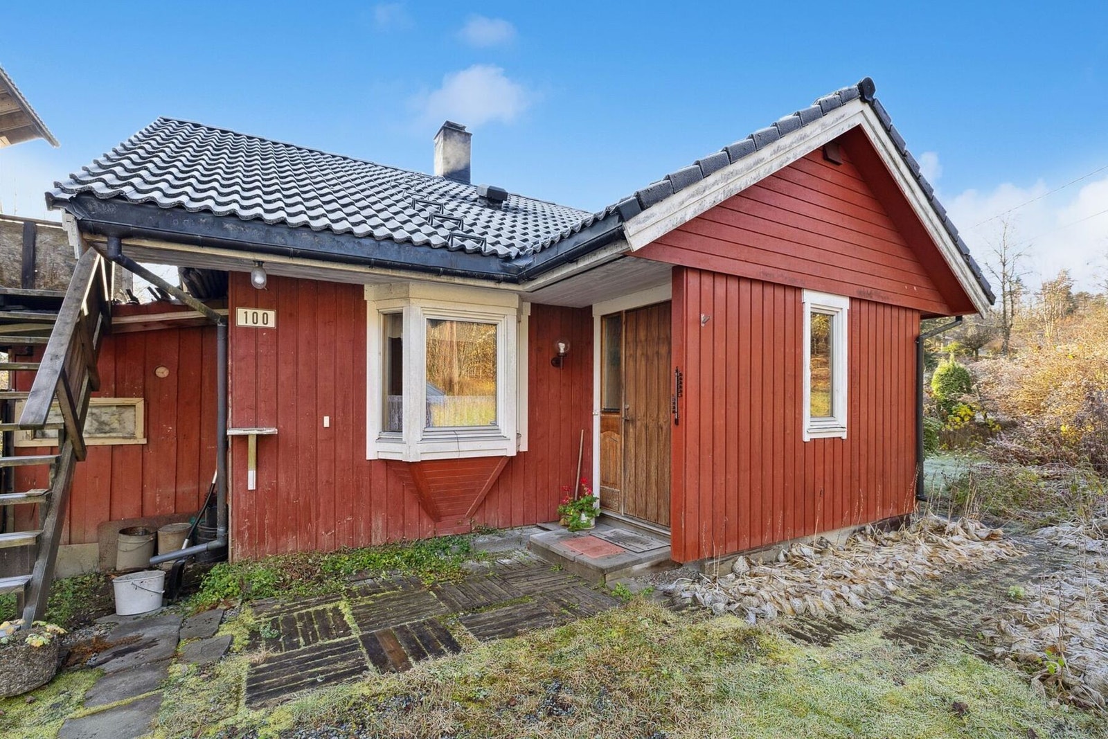 Hovedhuset, med potensiale for den rette kjøper! Galleribilde