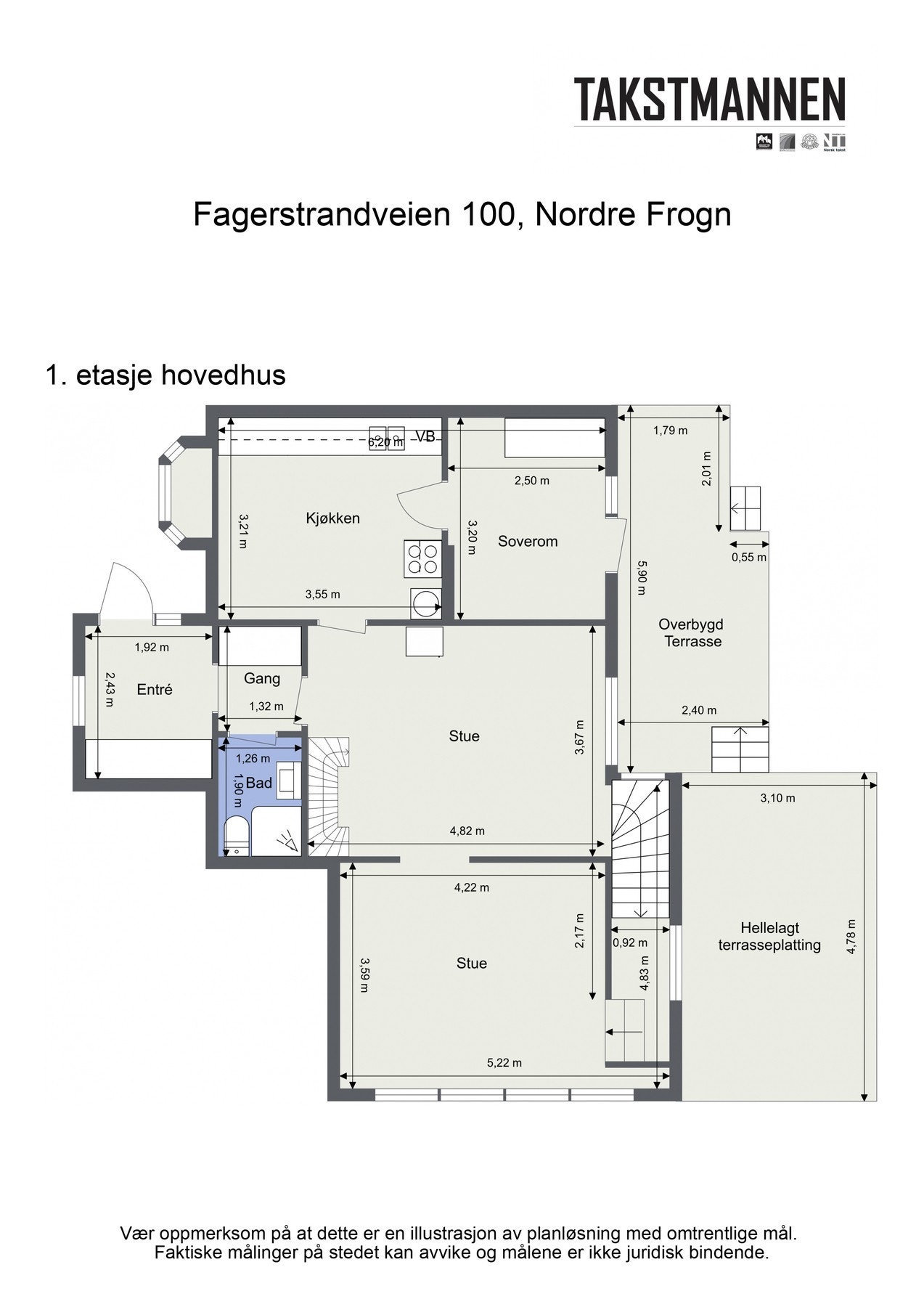 Hovedhus 1. etasje Galleribilde