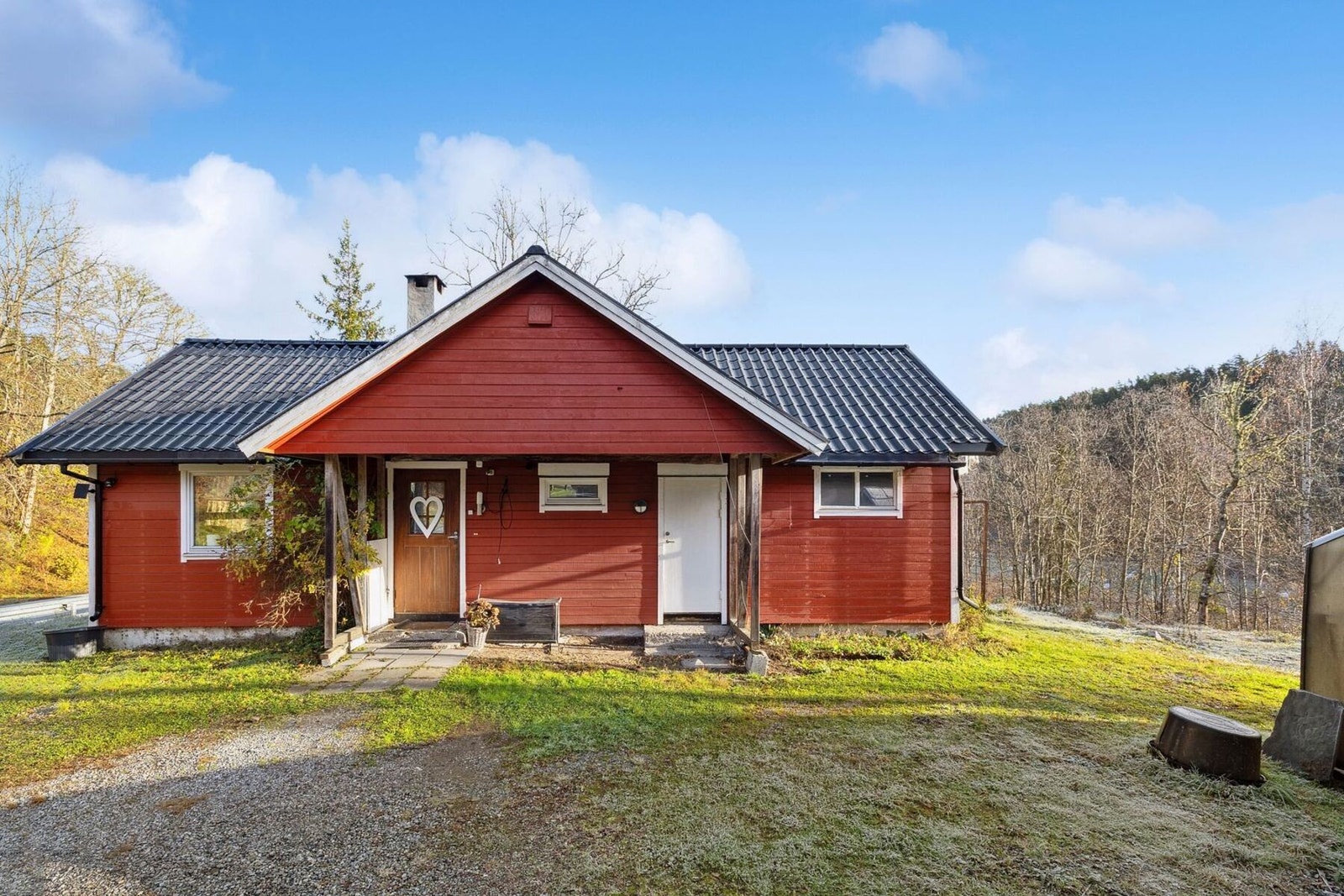Sommerhuset er et sjarmerende og selvstendig bygg med mange bruksmuligheter - perfekt som gjestehus, utleieenhet eller et hyggelig fristed for familie og venner. Galleribilde