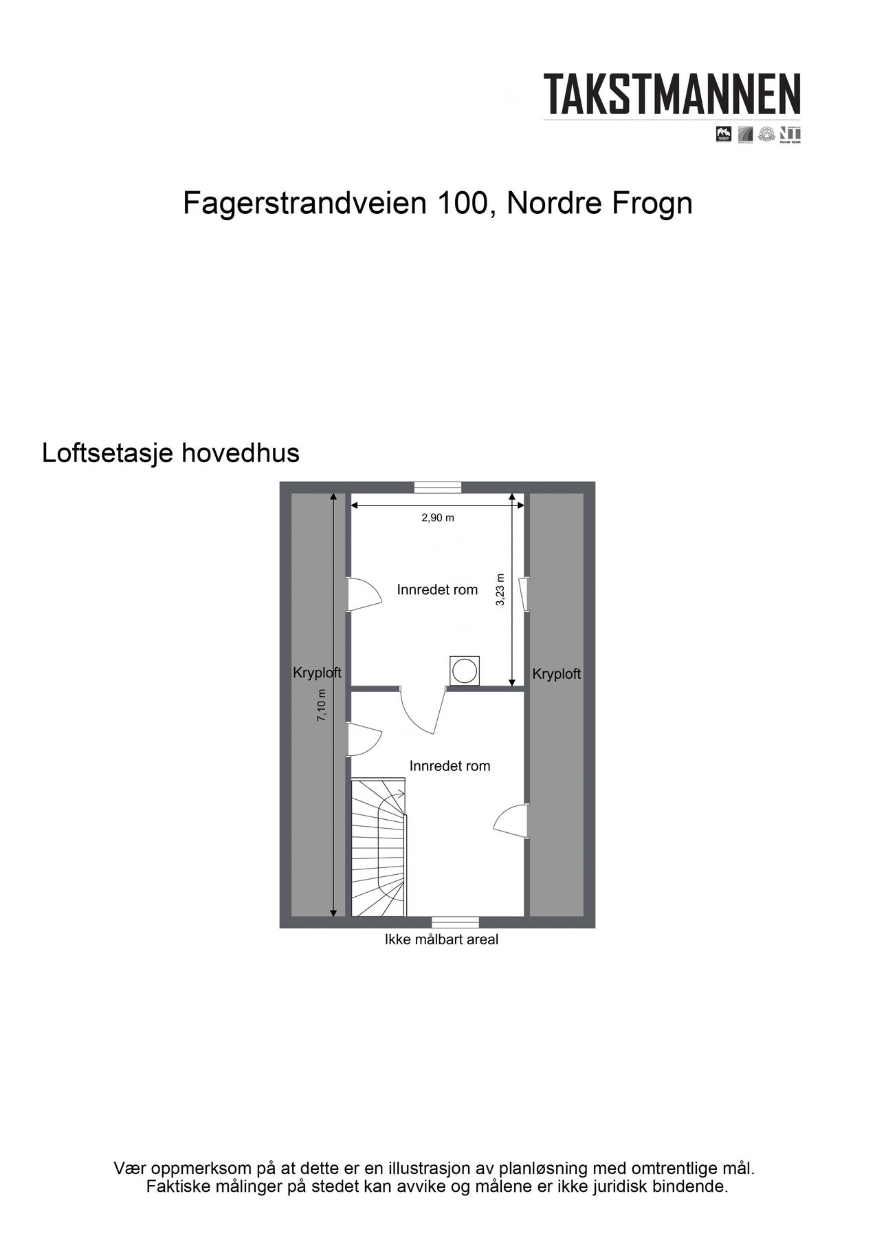 Hovedhus loftsetasje Galleribilde