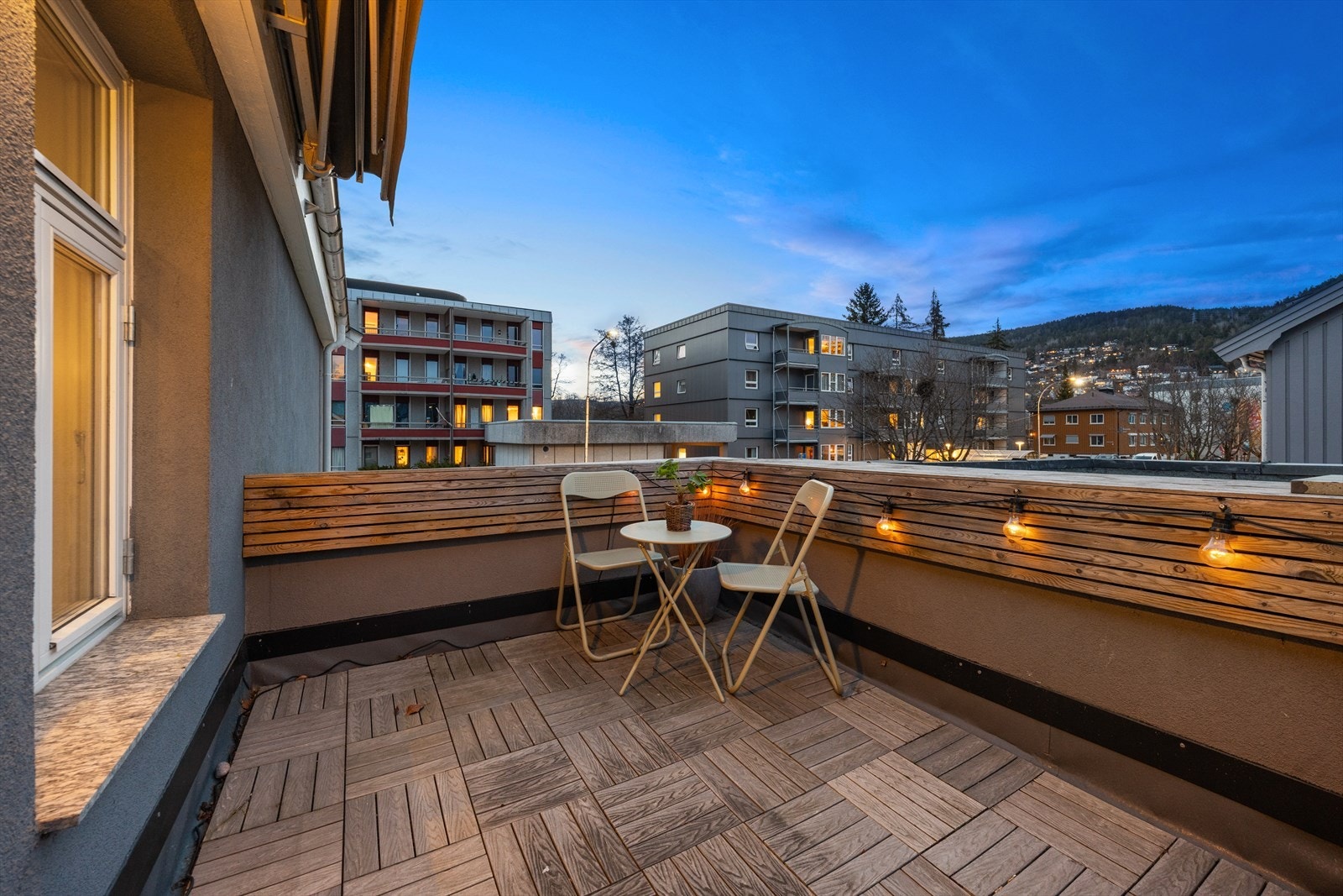 Privat balkong på ca. 7 kvm. Galleribilde