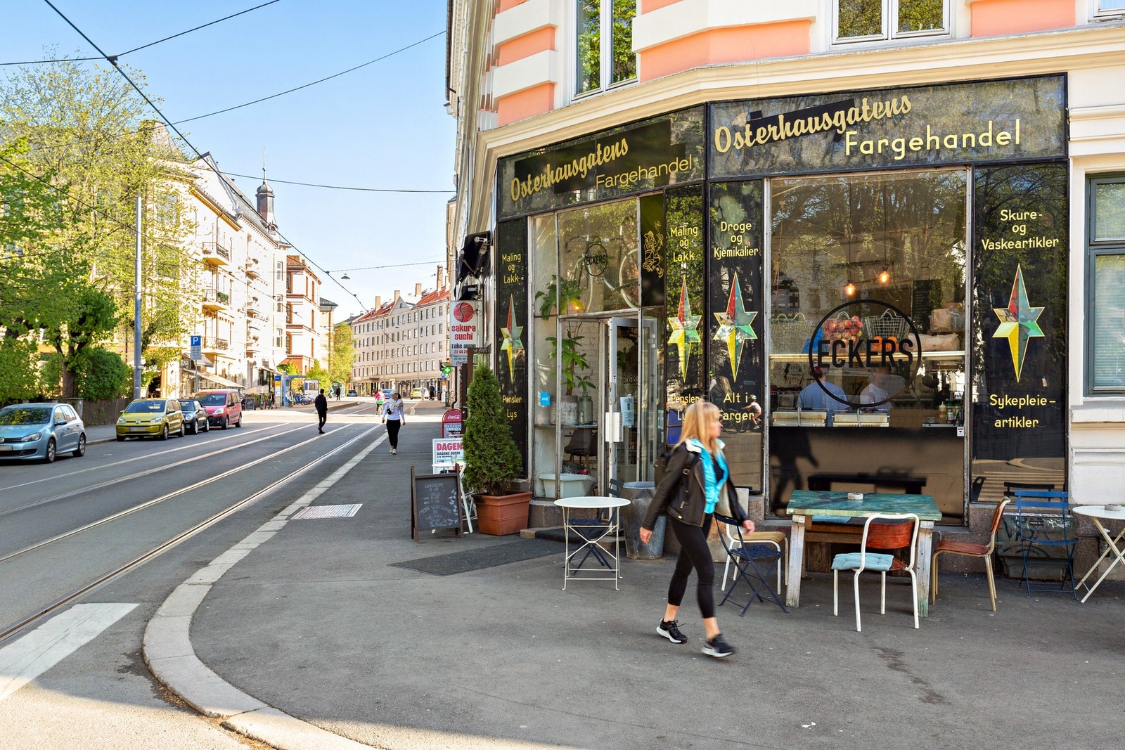 Kaffebarer og servicetilbud. Galleribilde