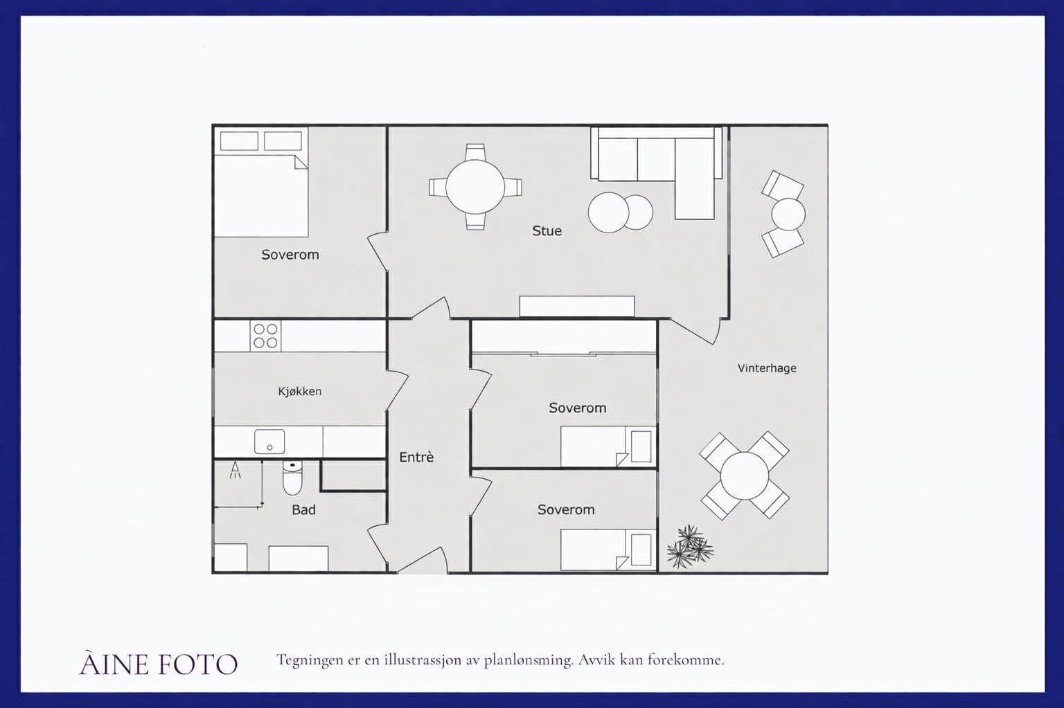 - Alternativ plantegning - Galleribilde