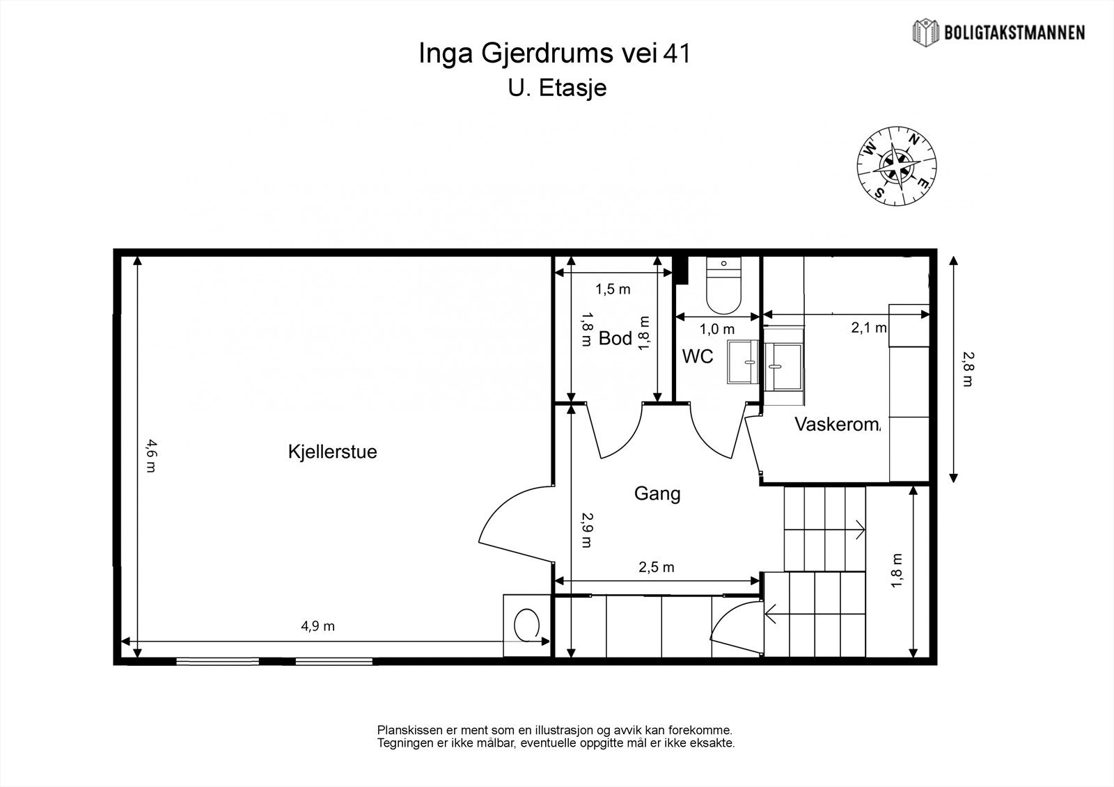 U. Etasje. Galleribilde