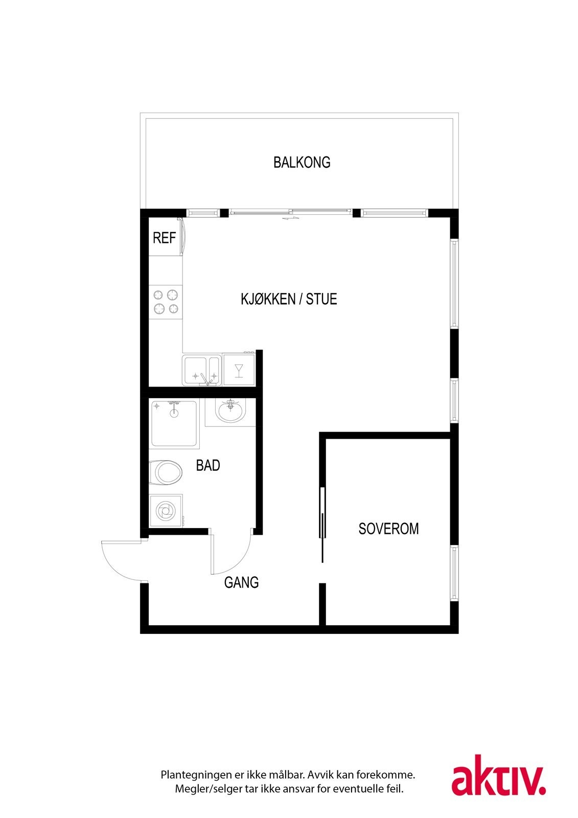 Plantegning. Galleribilde