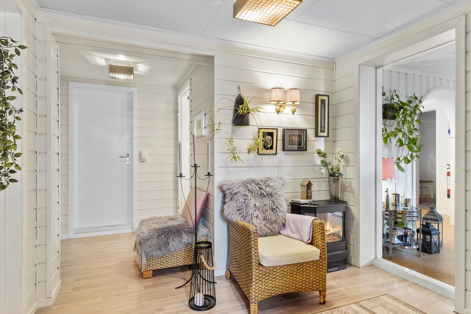 Gang i utleiedel. Galleribilde