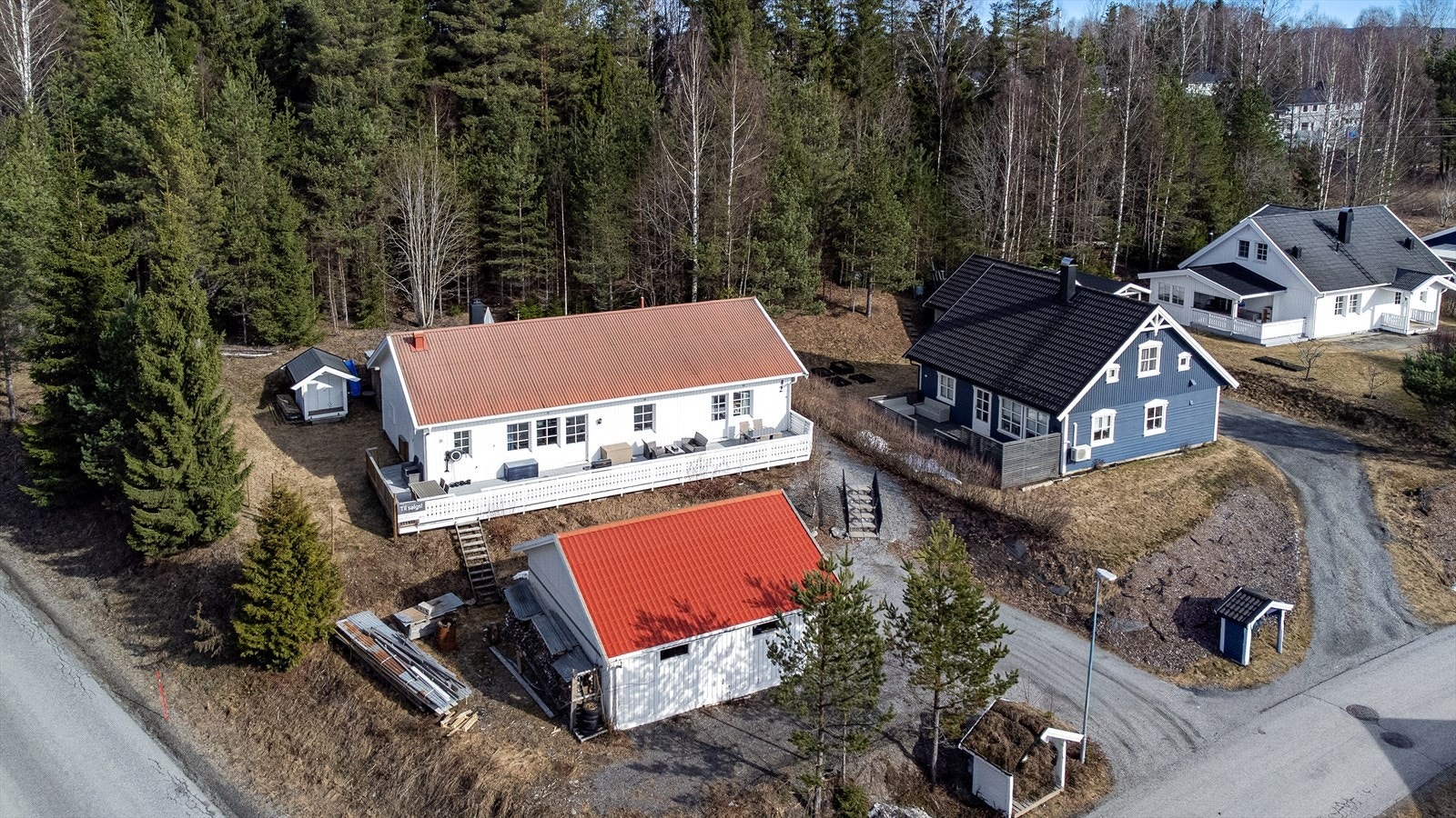 Dronefoto. Galleribilde